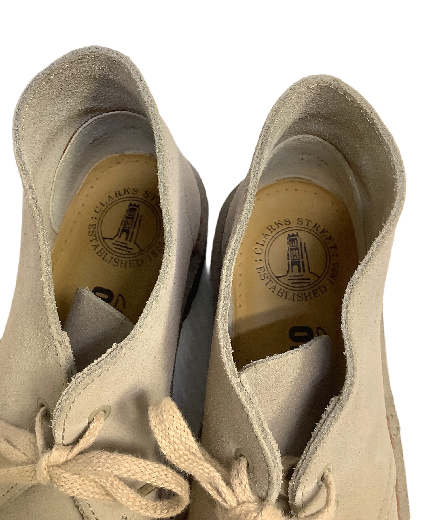 clarks クラークス ブーツ 26cm ベージュ 【古着】【中古】【送料無料】 中古・古着通販】CLARKS (クラークス) ブーツ ベージュ サイズ:US6
