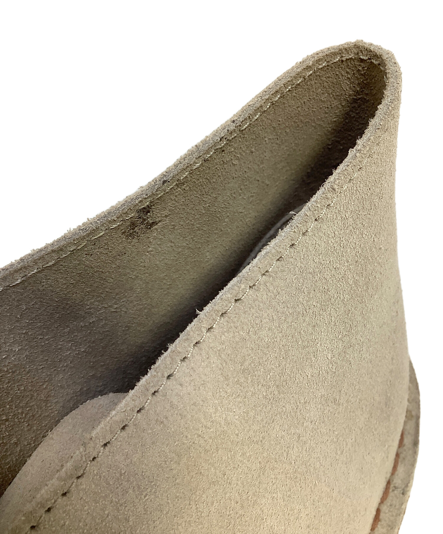 中古・古着通販】CLARKS (クラークス) ブーツ ベージュ サイズ:US6 1/2