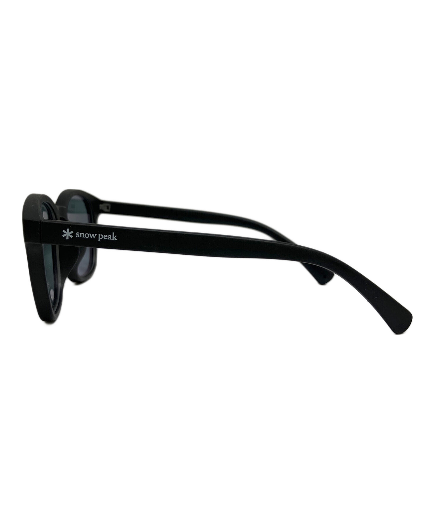 JINS ×  peak サングラス ブラック　 店舗購入　新品未使用 中古・古着通販】snow peak (スノーピーク) JIN'S (ジンズ) サングラス