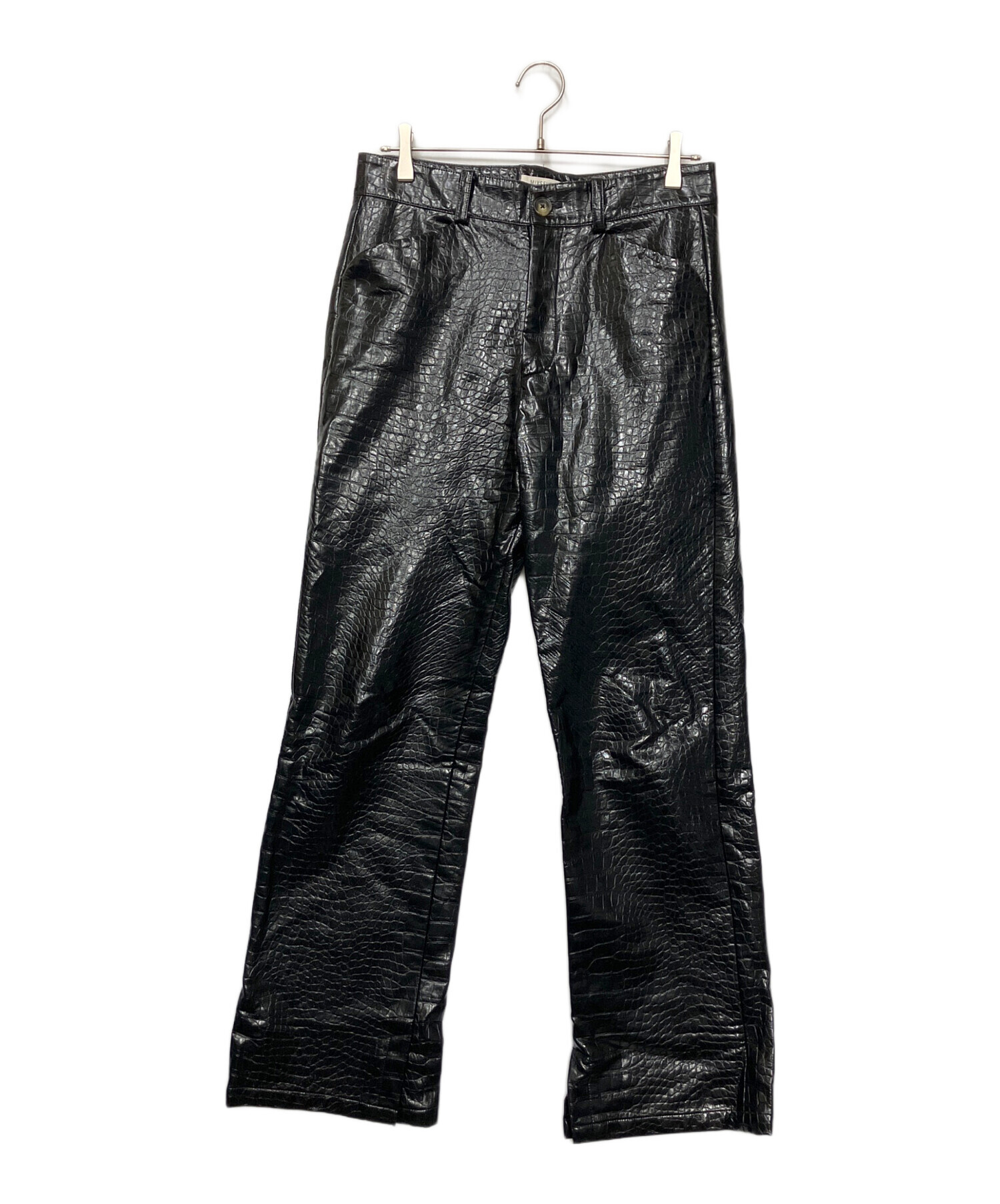 中古・古着通販】mixseven (ミックスセブン) パンツ ブラック サイズ:L