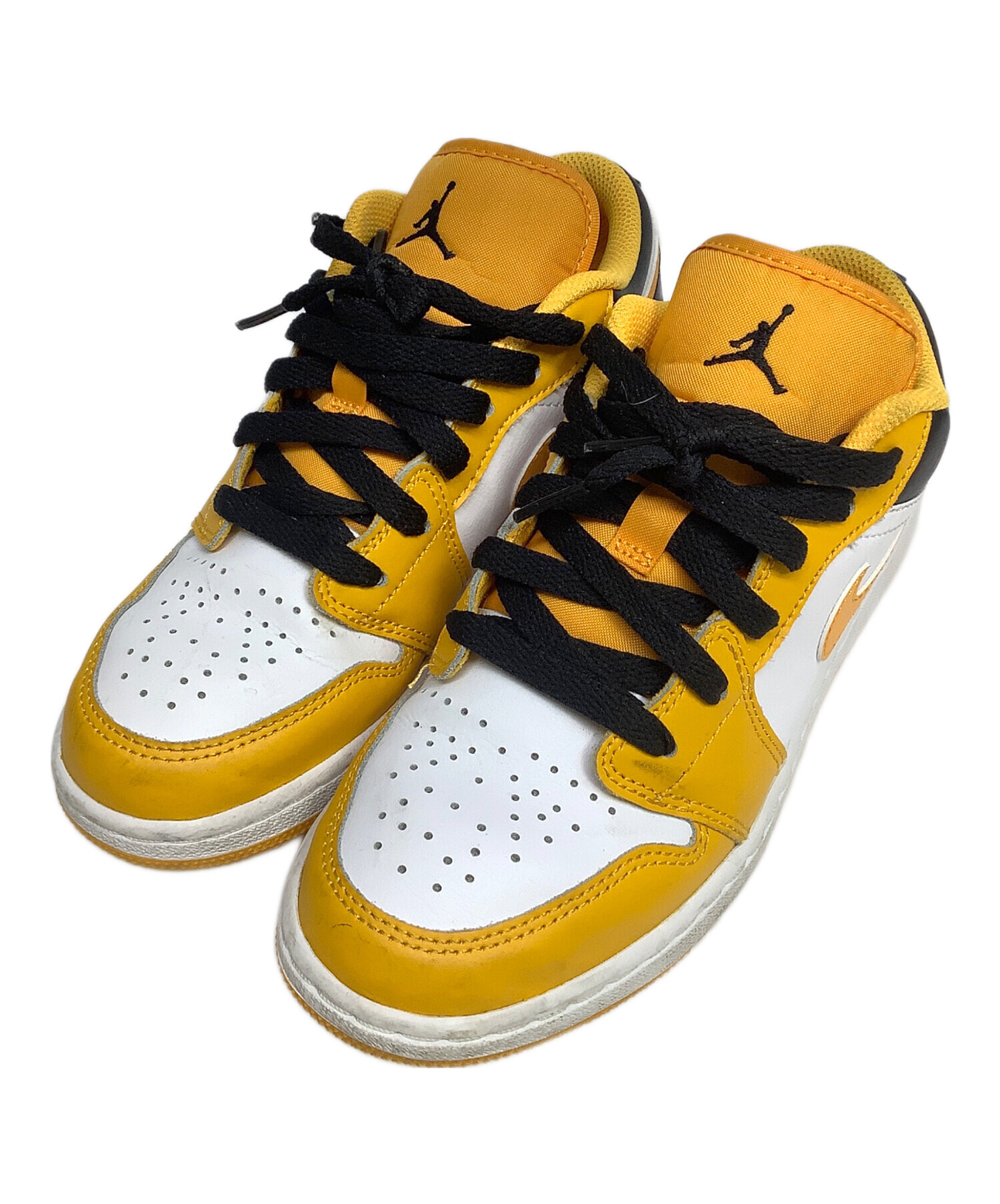 中古・古着通販】NIKE (ナイキ) スニーカー ホワイト×イエロー サイズ