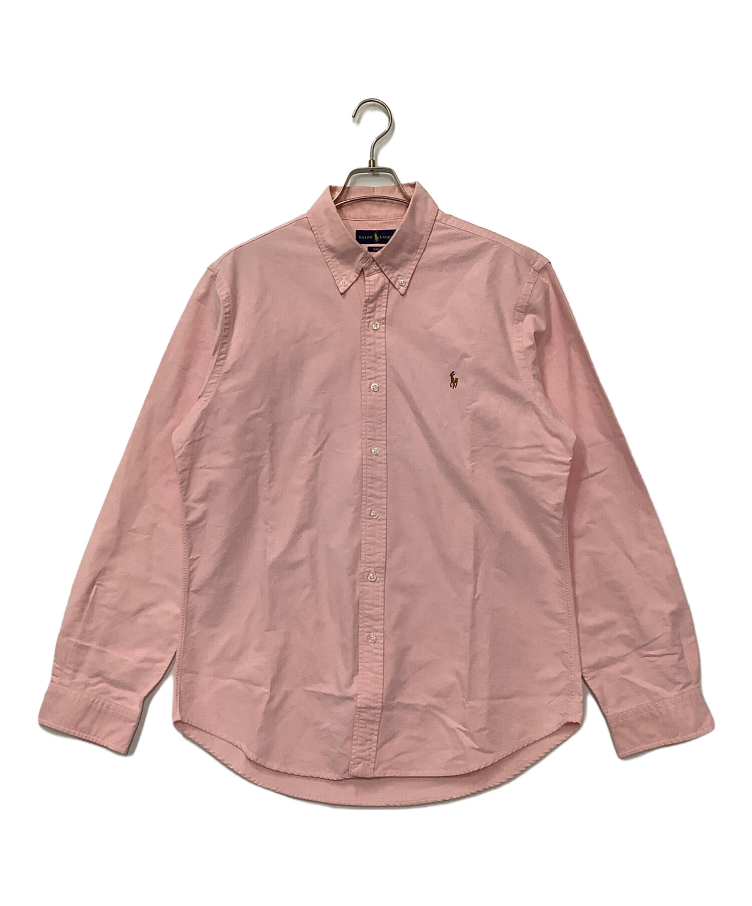 中古・古着通販】RALPH LAUREN (ラルフローレン) 長袖シャツ ピンク 