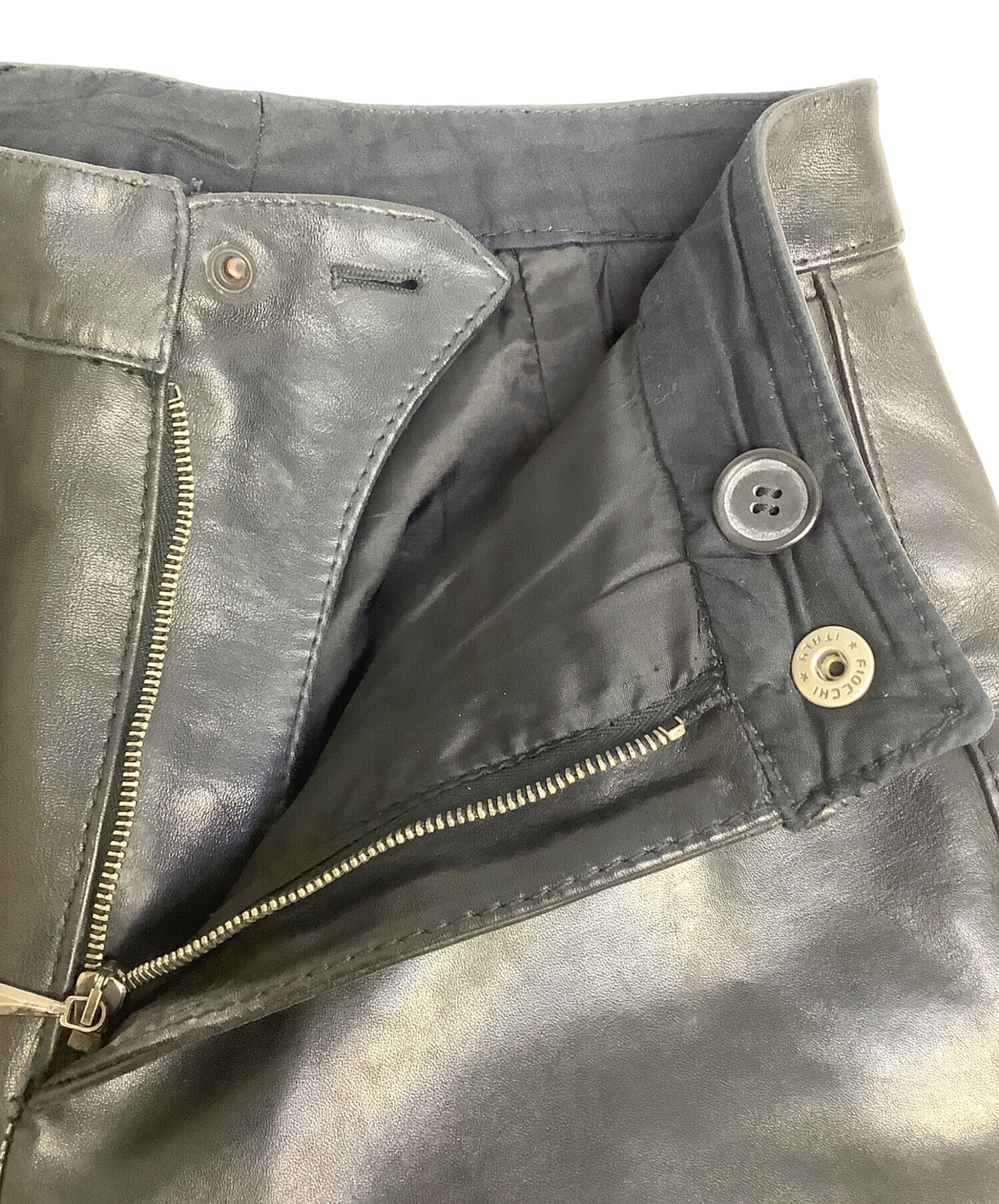 中古・古着通販】DIRK BIKKEMBERGS (ダークビッケンバーグ) レザー