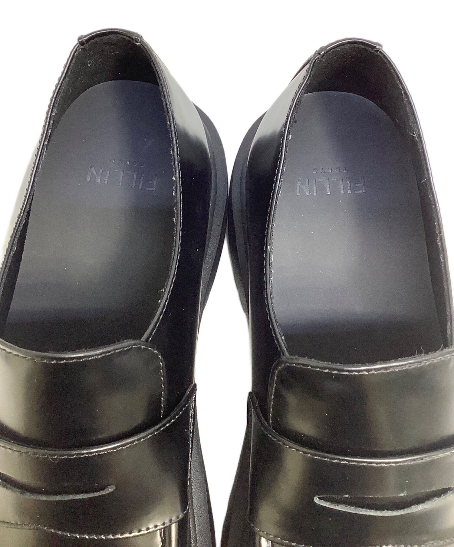 中古・古着通販】FILLIN TOKYO (フィルイン) ローファー ブラック
