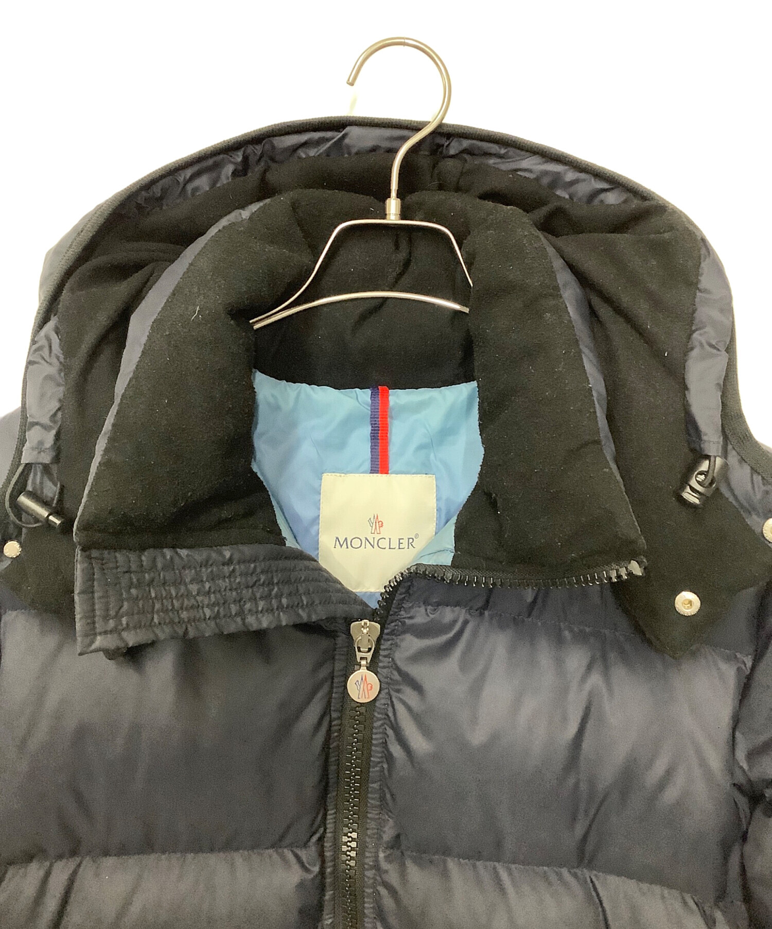 中古・古着通販】MONCLER (モンクレール) ダウンジャケット ブラック