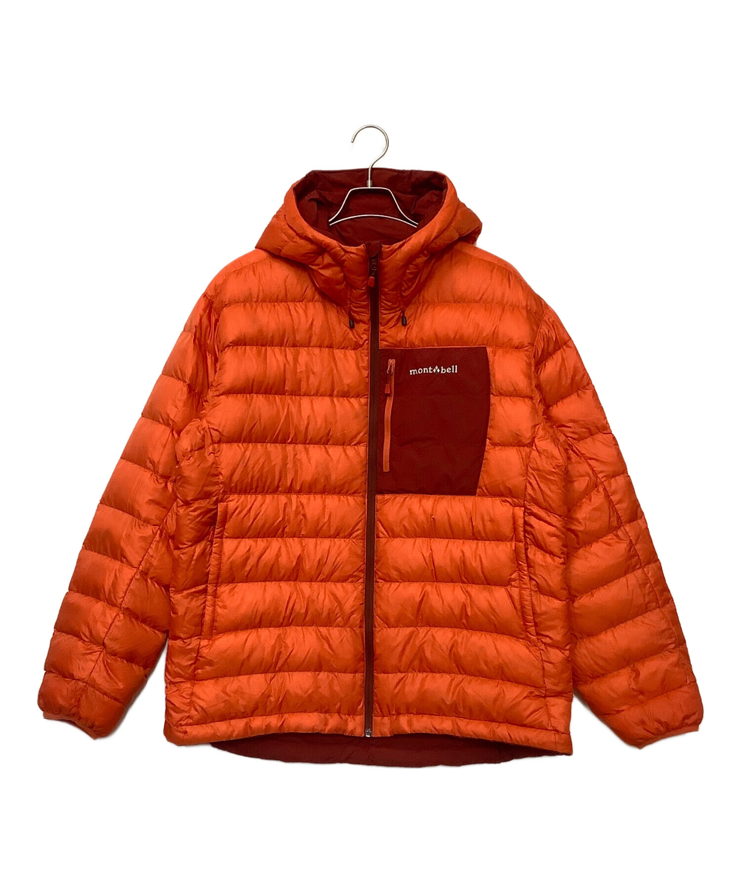 mont-bell Mサイズ オレンジ ダウンジャケット　値下げ交渉可能。 中古・古着通販】mont-bell (モンベル) ダウンジャケット オレンジ