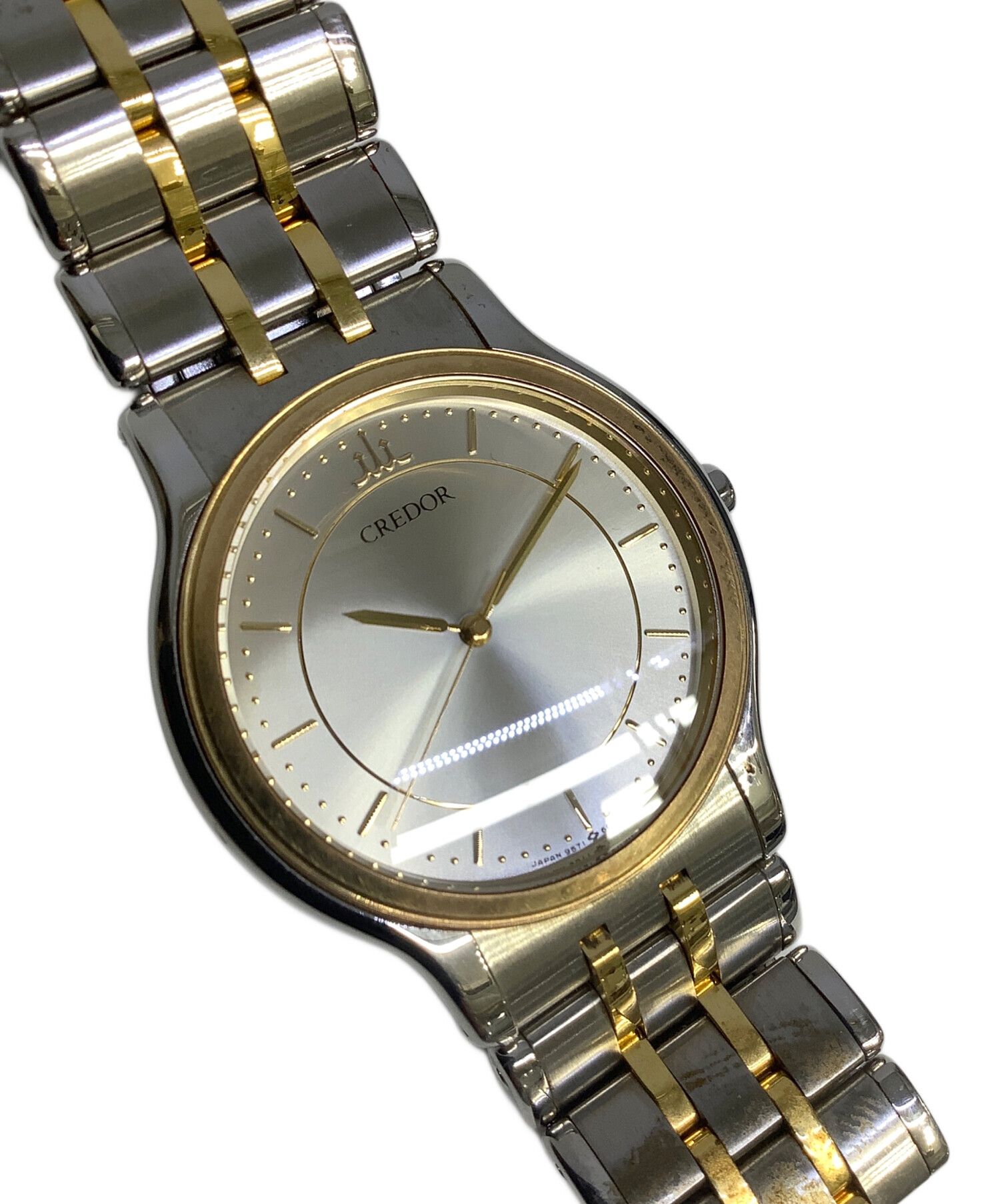 動作品】SEIKO セイコー 1980年代 アンティーク 掛け時計 アナログ 白 中古・古着通販】SEIKO (セイコー) 腕時計 ホワイト｜ブランド・古着