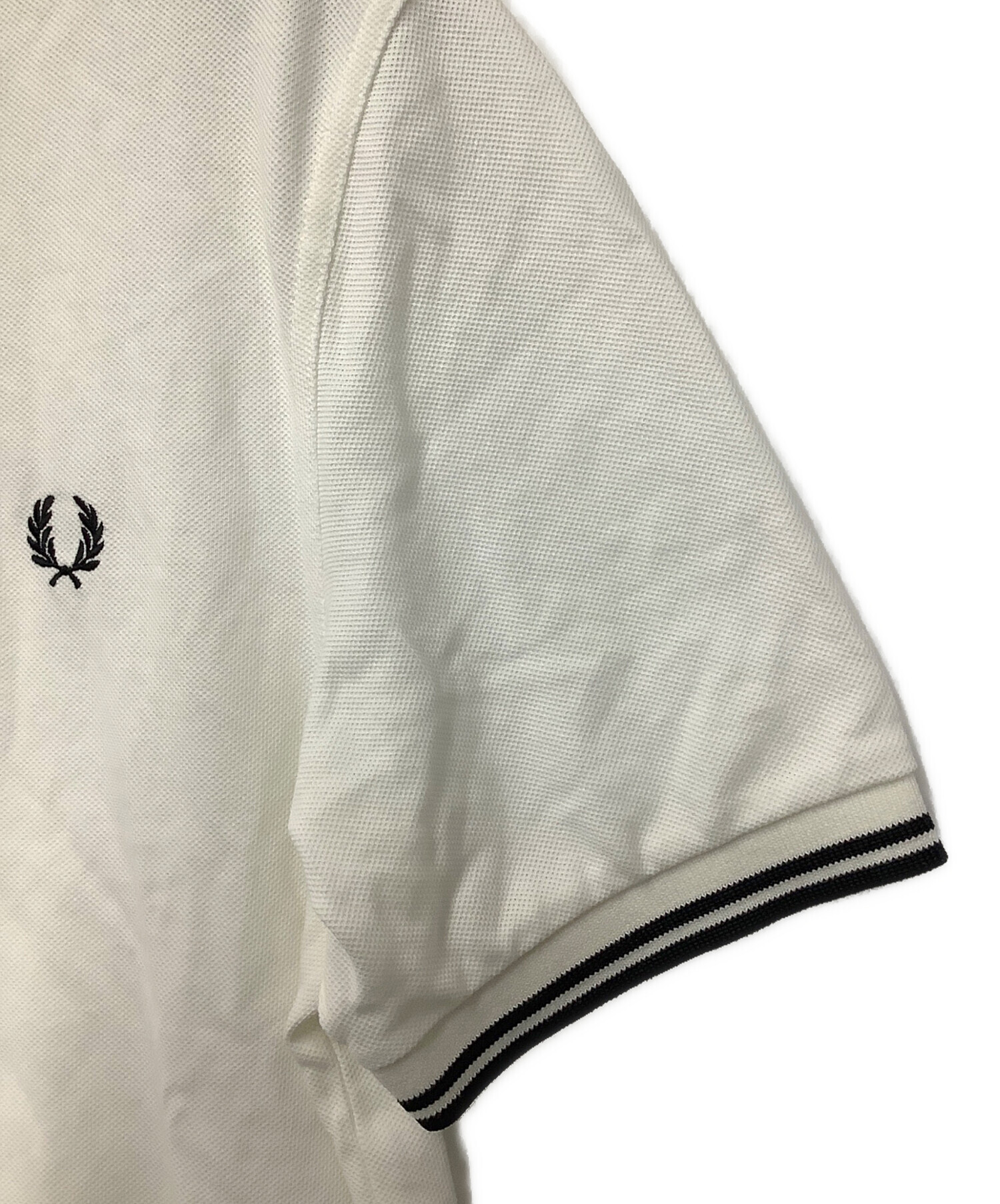 中古・古着通販】FRED PERRY (フレッドペリー) ポロシャツ ホワイト