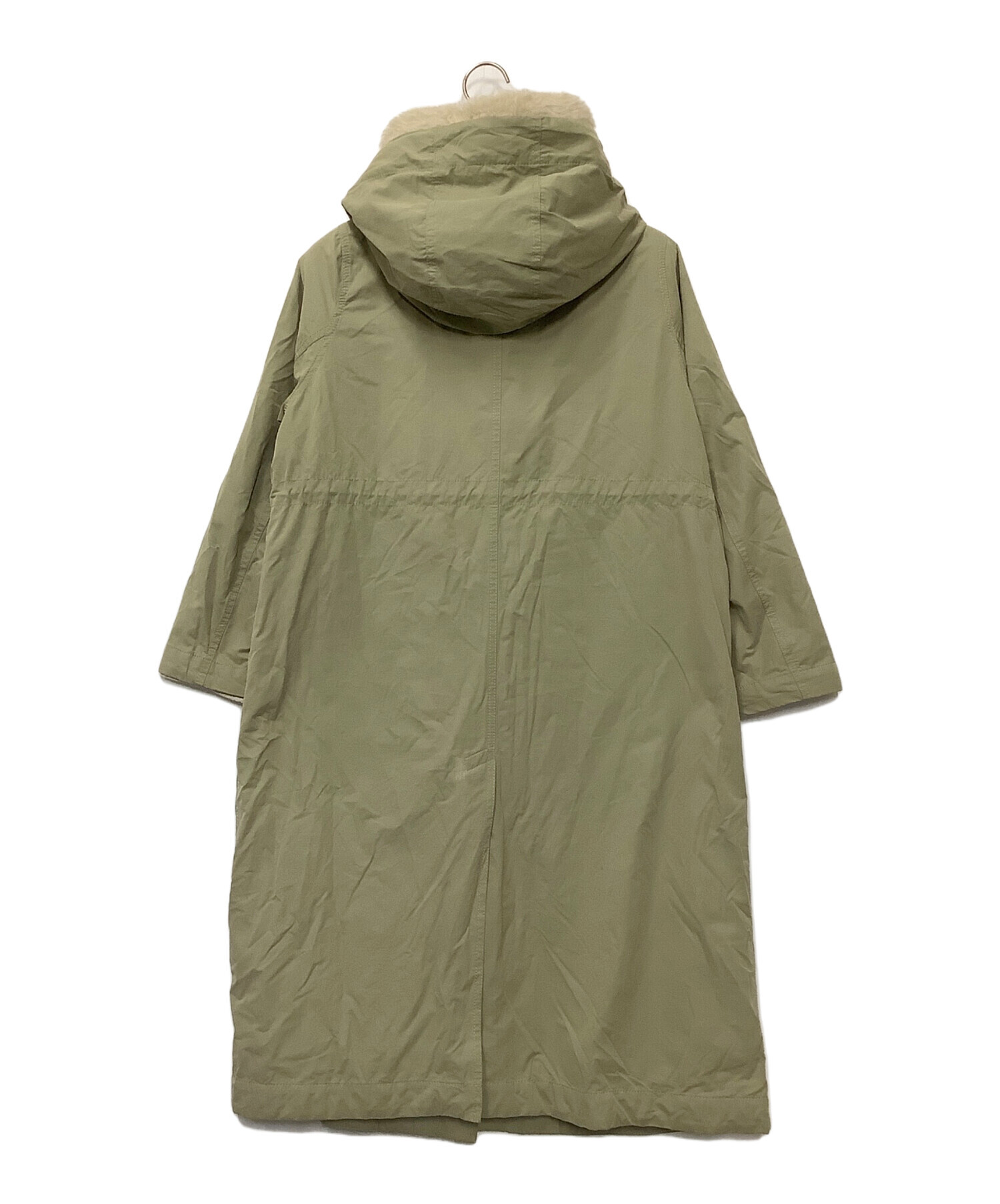 中古・古着通販】Snidel (スナイデル) ロングモッズコート カーキ