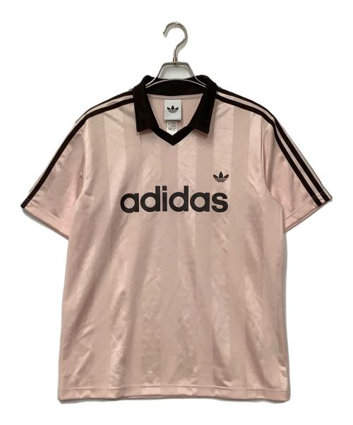 中古・古着通販】adidas (アディダス) ゲームシャツ ピンク サイズ:L