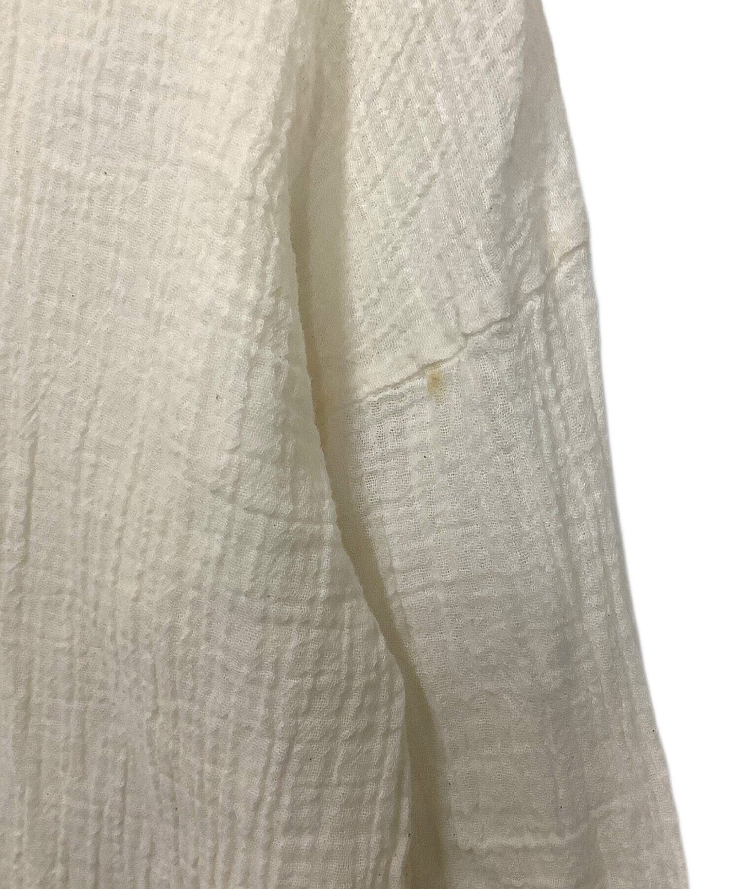 中古・古着通販】Plage AFC (プラージュ) 長袖ブラウス ベージュ