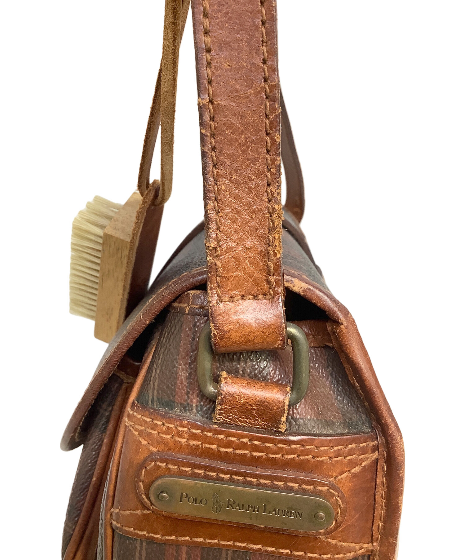 Ralph Lauren ラルフ ショルダーバッグ 総柄 ビンテージ 馬柄 古着 中古・古着通販】POLO RALPH LAUREN (ポロ・ラルフローレン