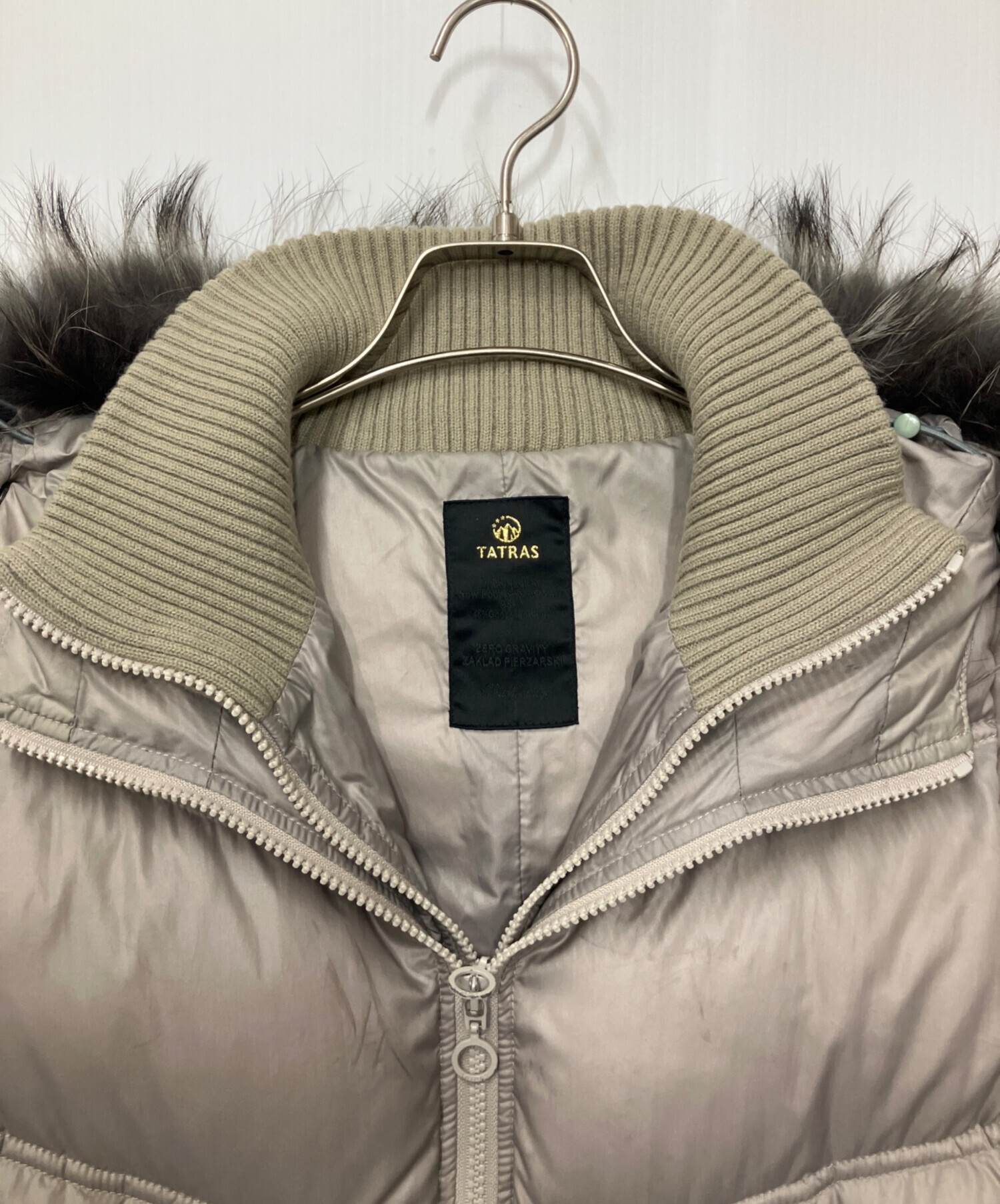 中古・古着通販】TATRAS (タトラス) ラクーンファーダウンジャケット