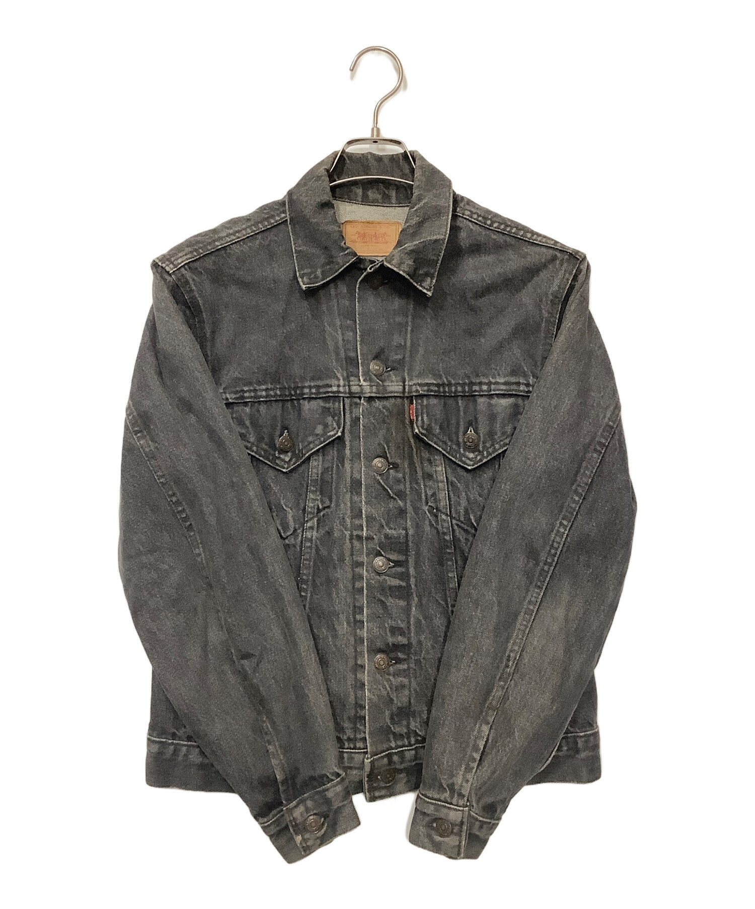 中古・古着通販】LEVI'S (リーバイス) デニムジャケット グレー サイズ