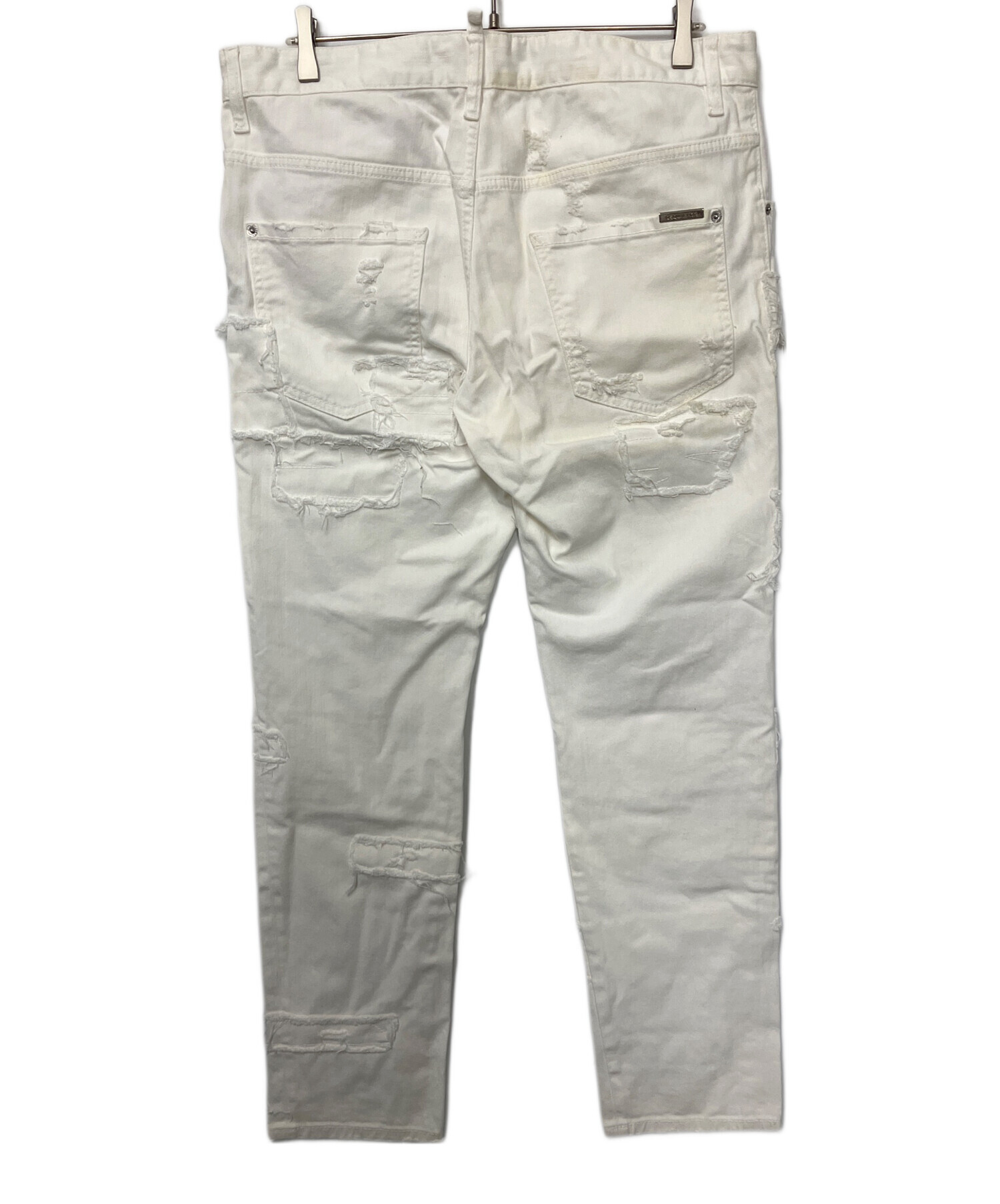 中古・古着通販】DSQUARED2 (ディースクエアード) パンツ ホワイト