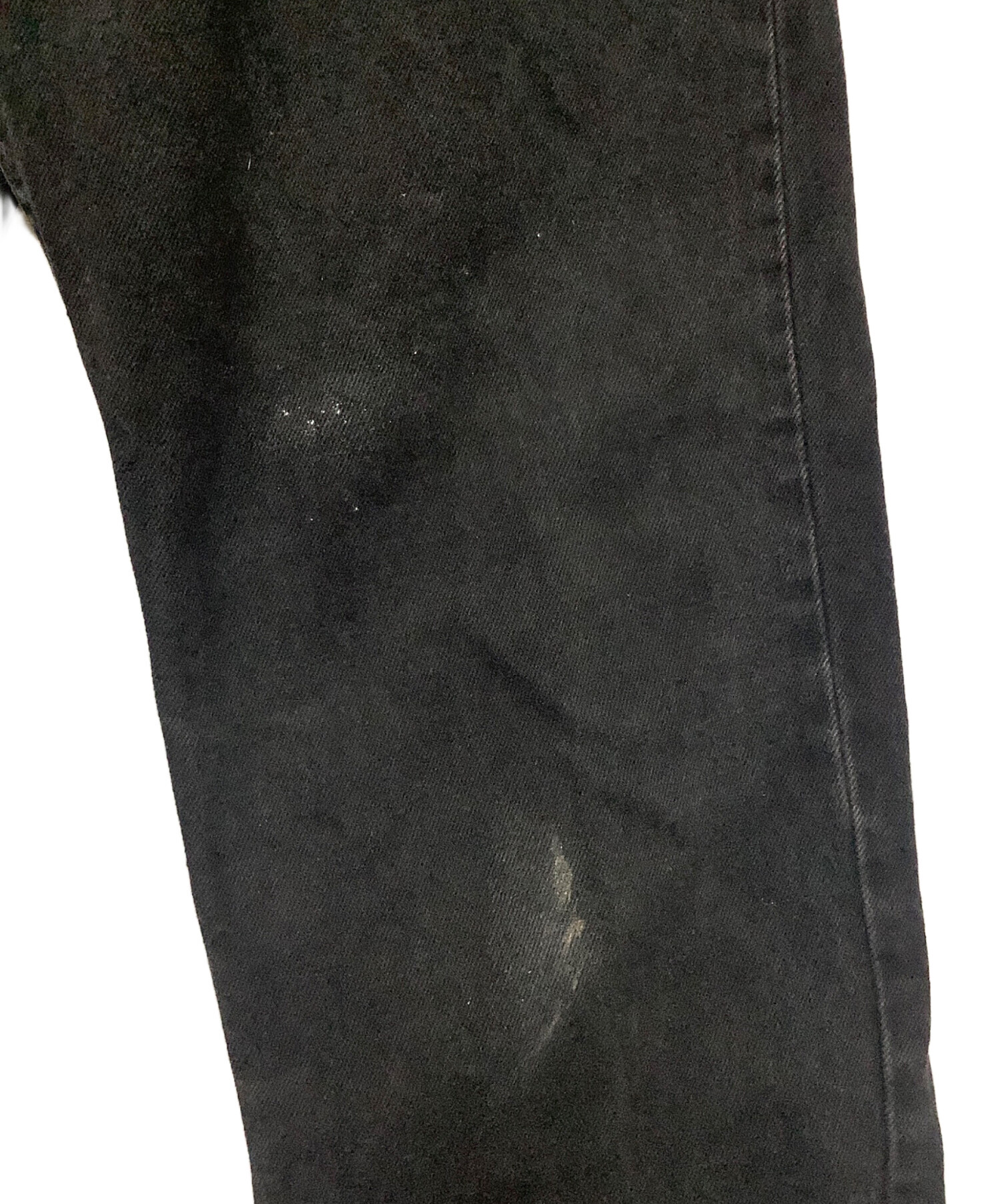 中古・古着通販】LEVI'S (リーバイス) デニムパンツ ブラック サイズ