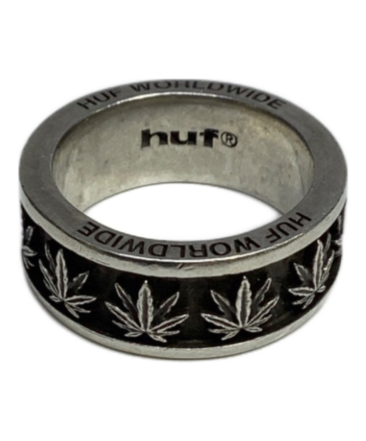 中古・古着通販】HUF (ハフ) PLANTLIFE RING シルバーカラー サイズ:20