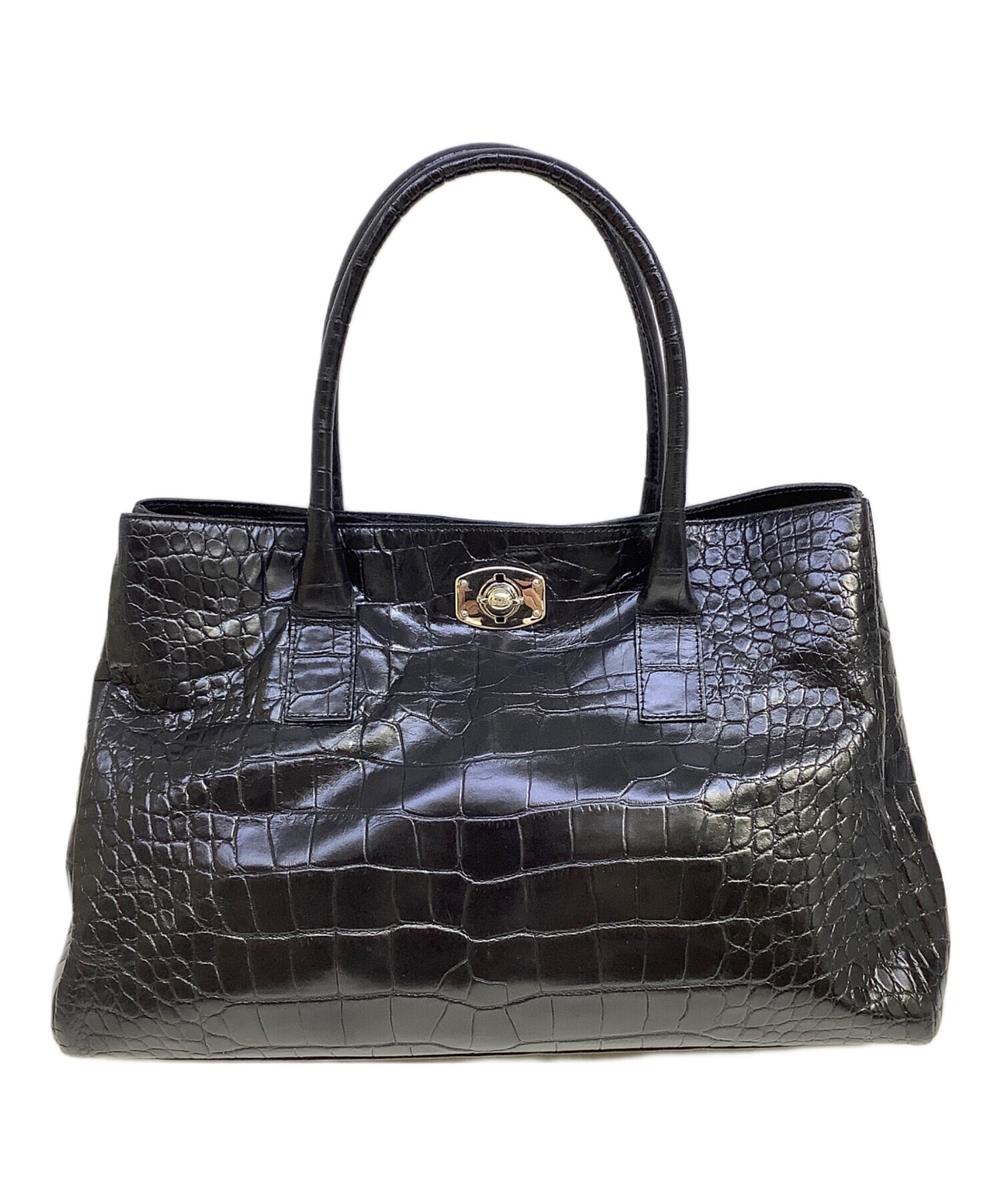 FURLA ※未使用品 中古・古着通販】FURLA (フルラ) トートバッグ ブラック｜ブランド