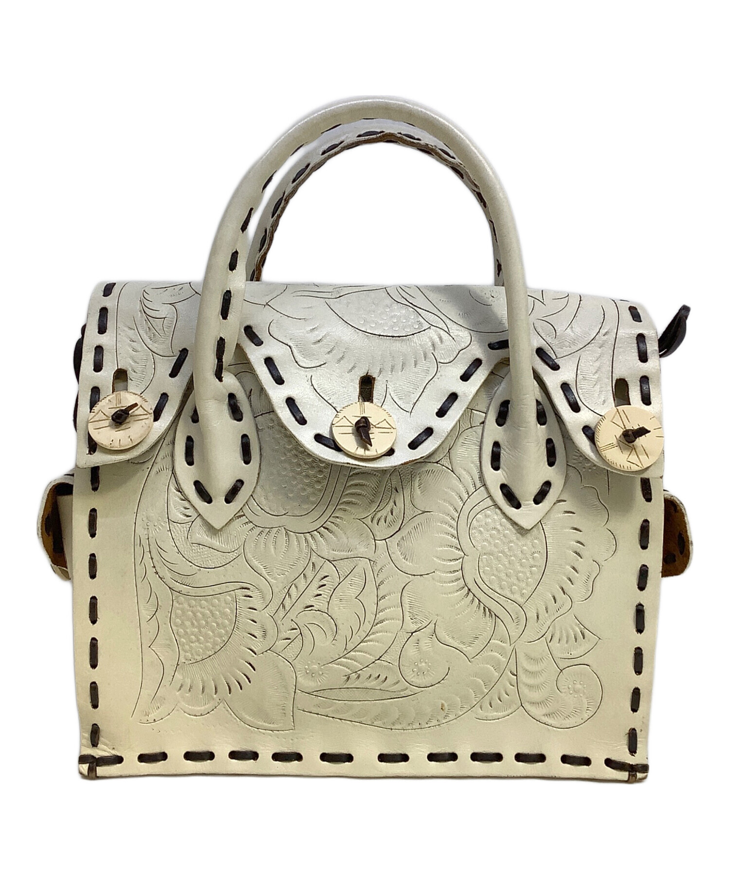 中古・古着通販】CARVING TRIBES (カービングトライブス) ハンドバッグ
