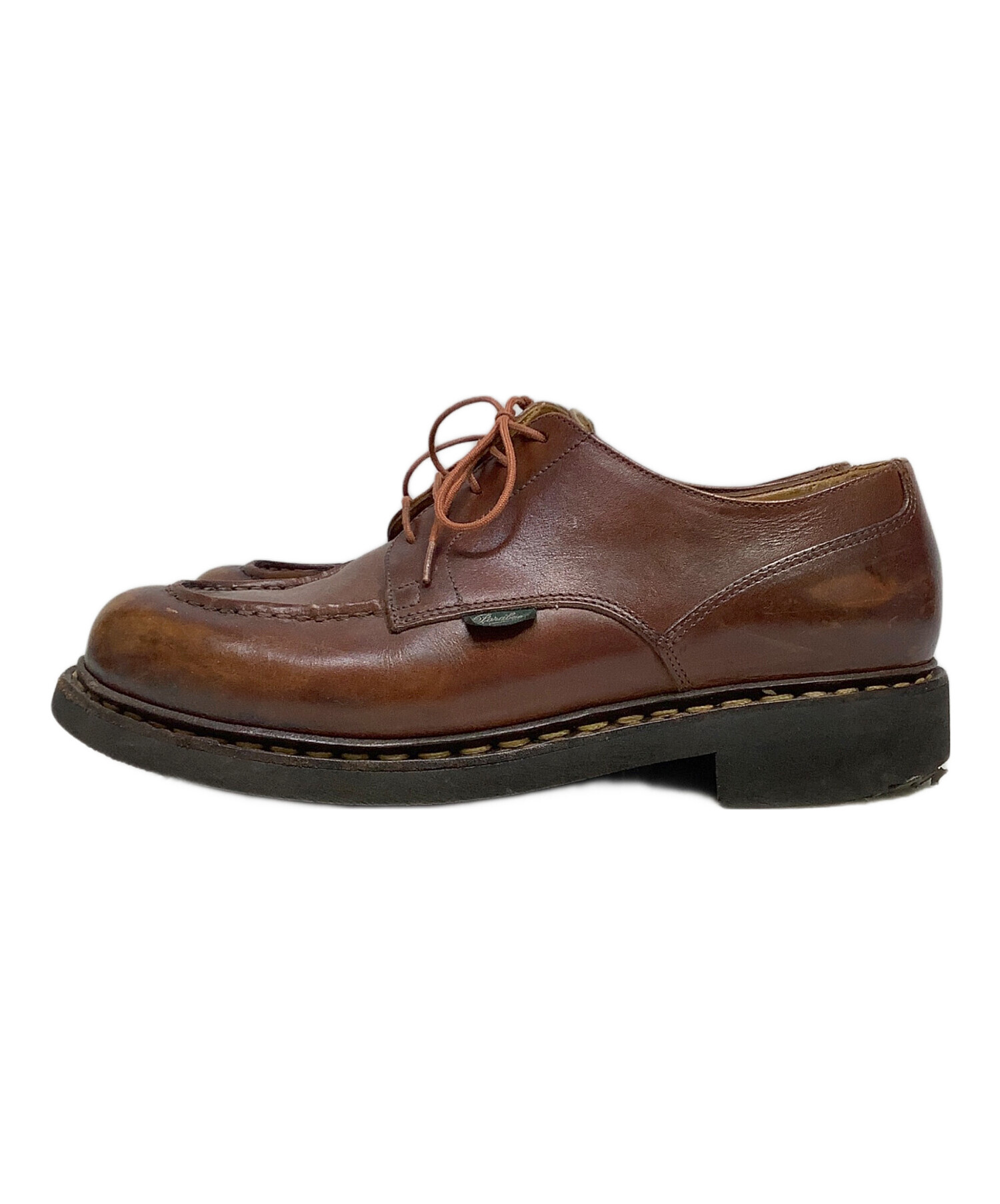 Paraboot パラブーツ USED 茶 本革 中古・古着通販】PARABOOT (パラブーツ) レザーシューズ ブラウン