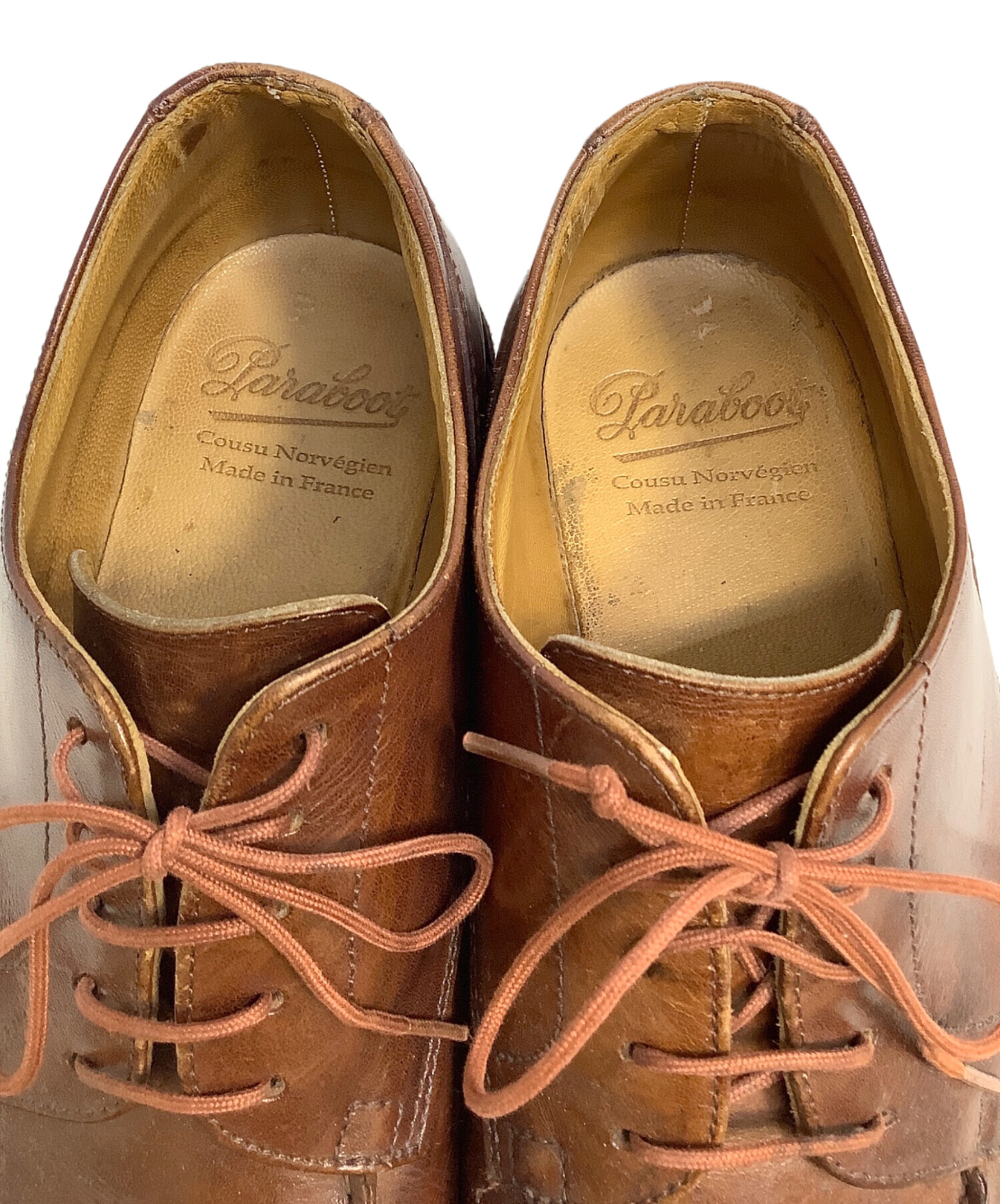 中古・古着通販】PARABOOT (パラブーツ) レザーシューズ ブラウン 