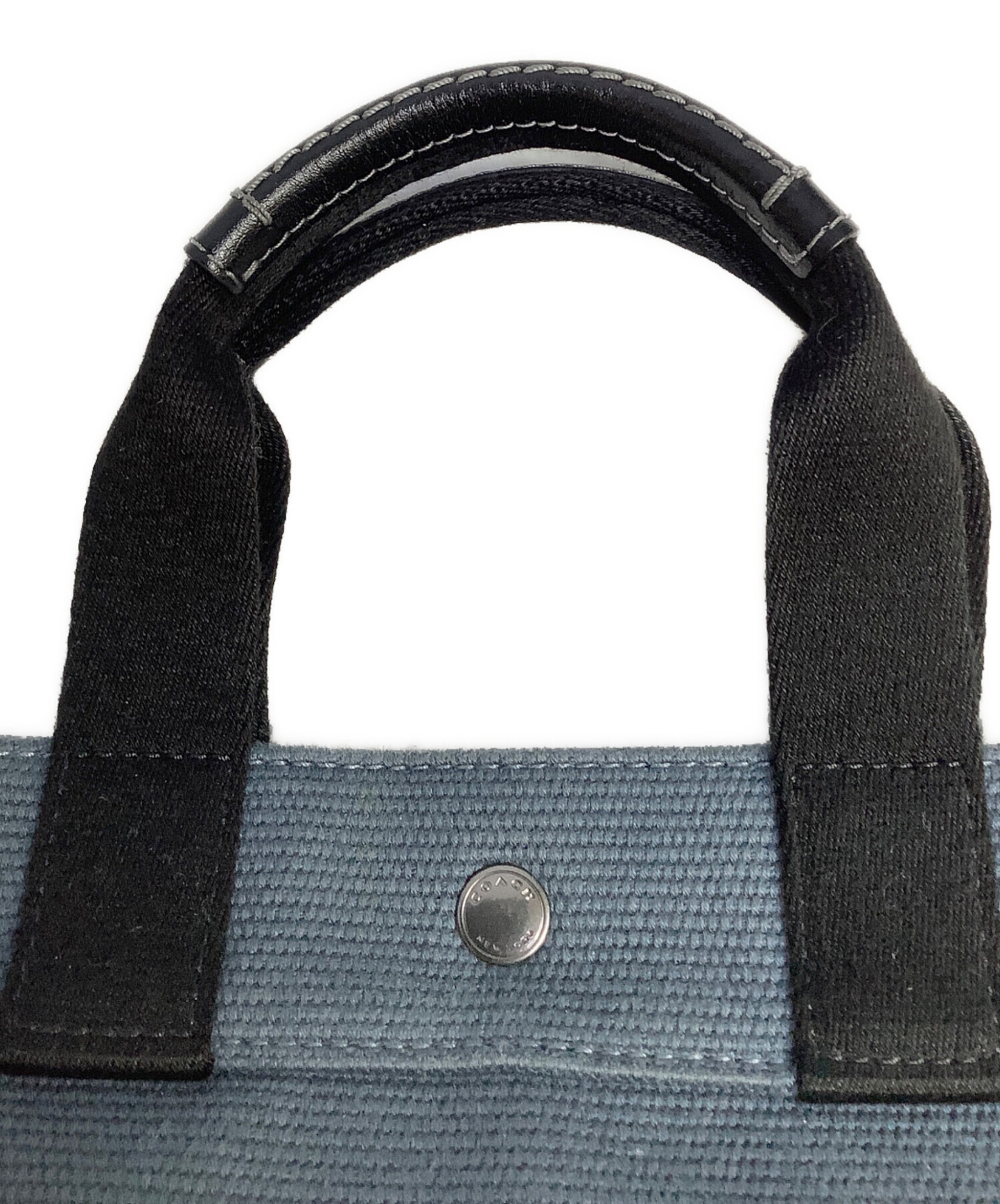 中古・古着通販】COACH (コーチ) 2WAYショルダーバッグ ネイビー