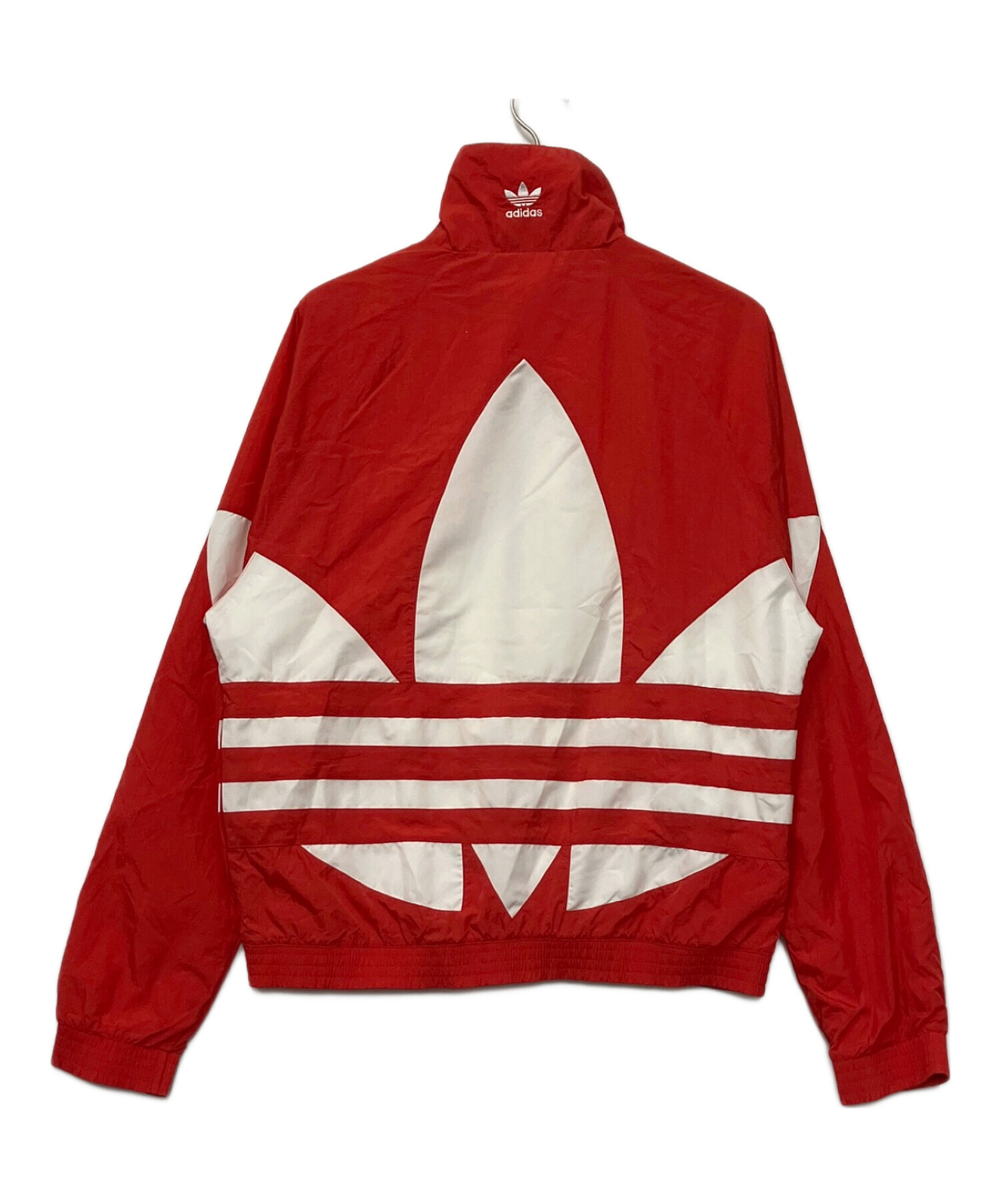 中古・古着通販】adidas (アディダス) ナイロンジャケット レッド