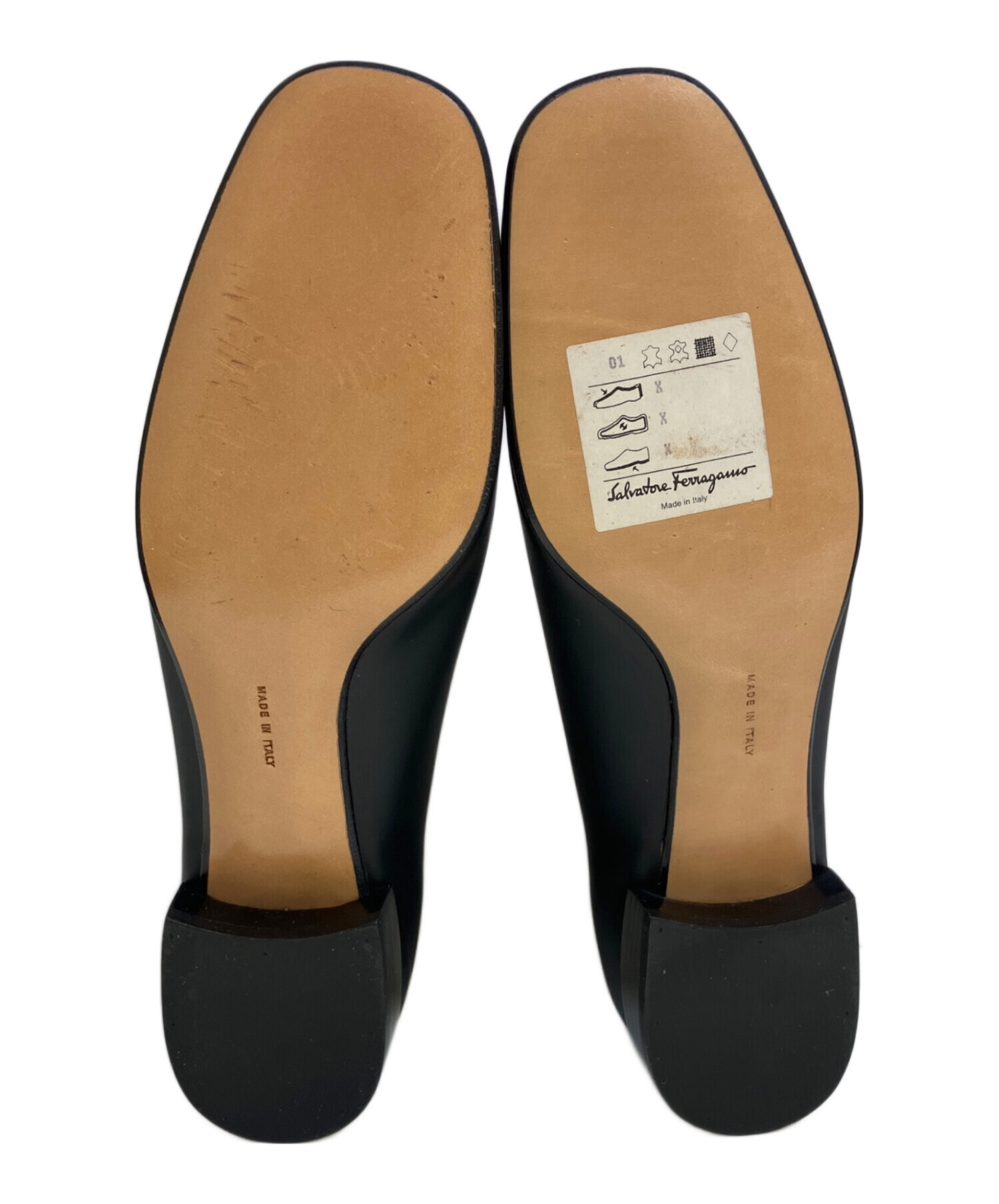 j*5様 フェラガモ　　フラットシューズ 中古・古着通販】Salvatore Ferragamo (サルヴァトーレ フェラガモ