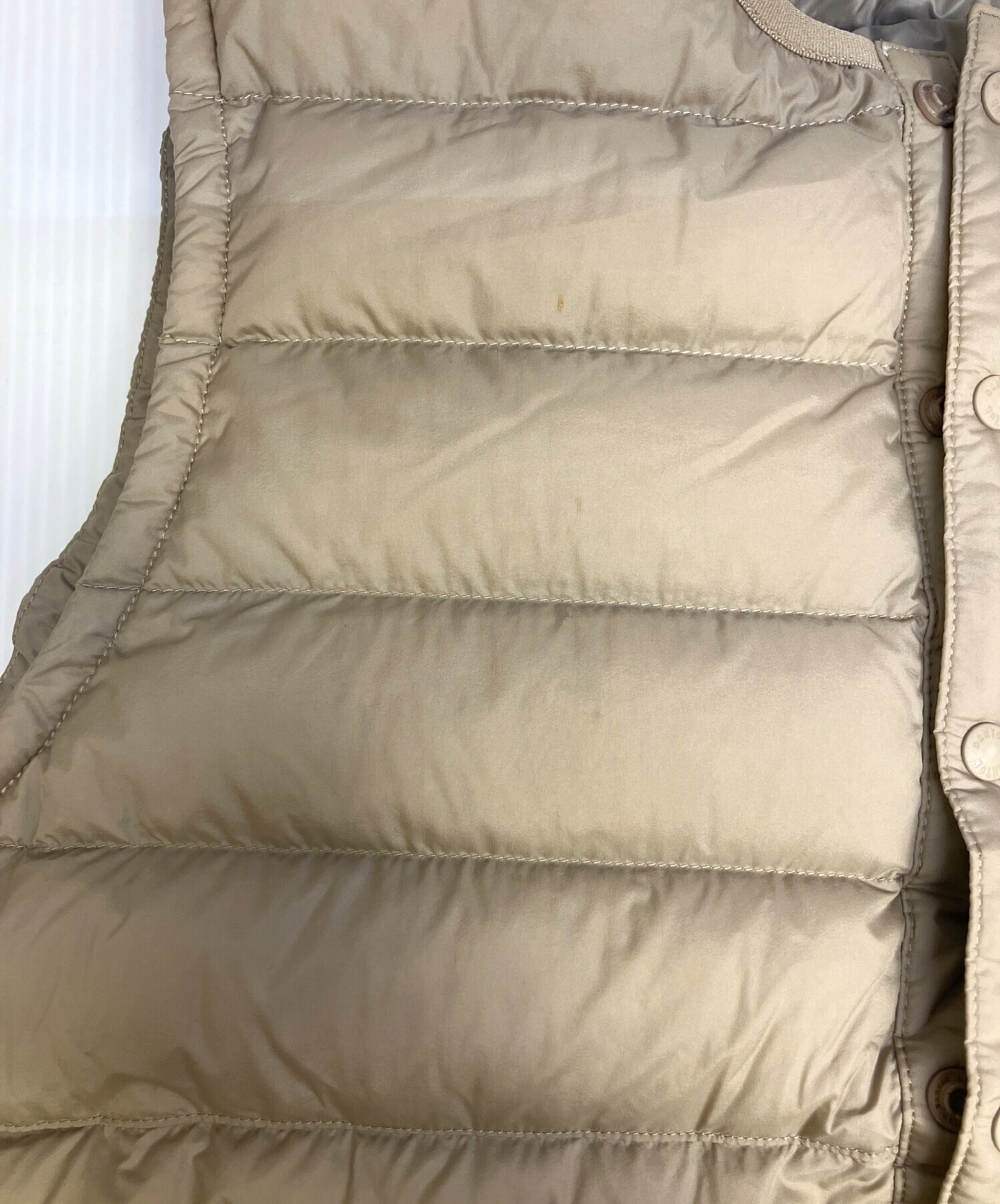 中古・古着通販】DANTON (ダントン) ダウンベスト ベージュ サイズ:M