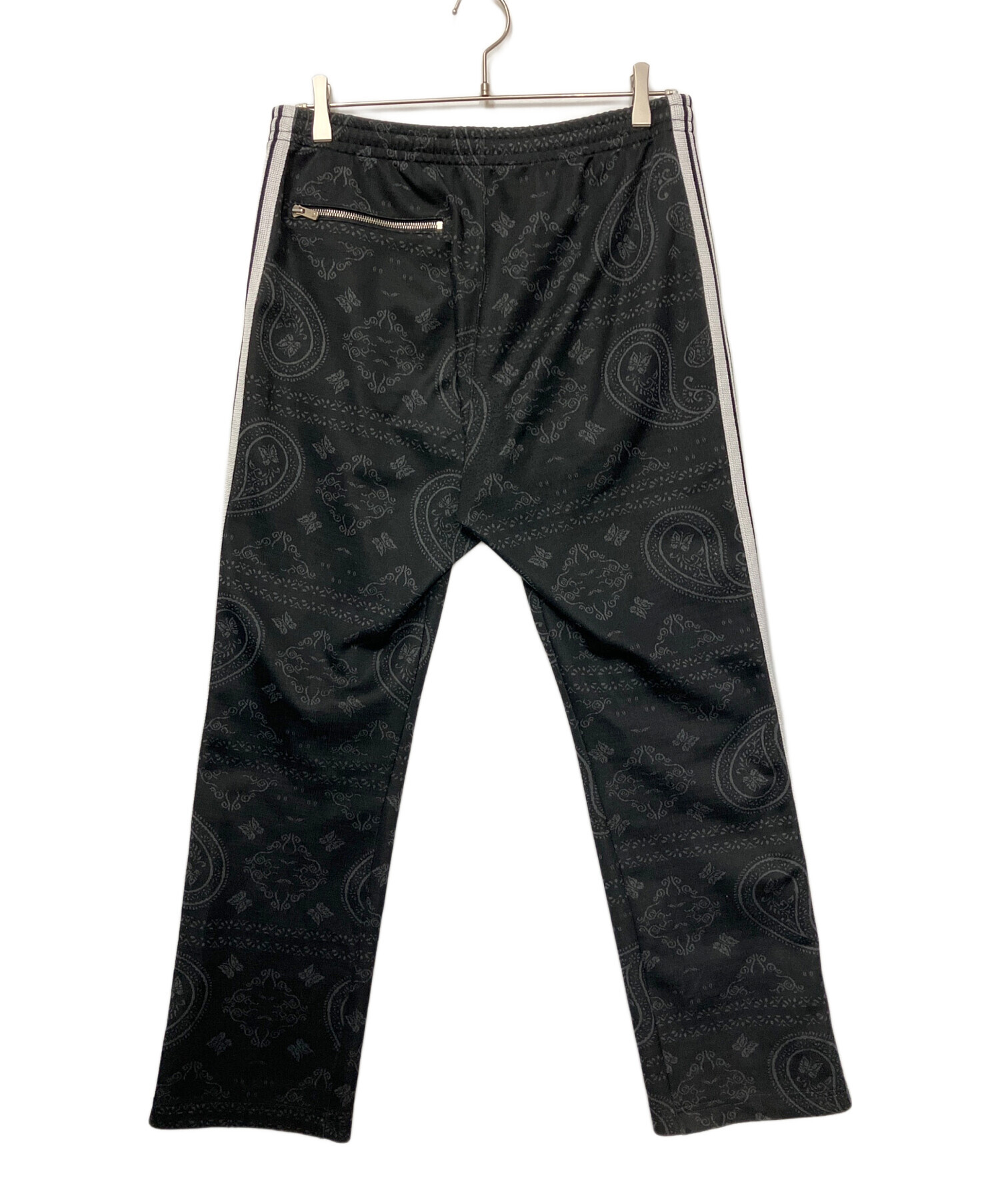 Needles トラック　パンツ ブラック Mサイズ　ジャージ　中古 中古・古着通販】Needles (ニードルズ) トラックパンツ ブラック