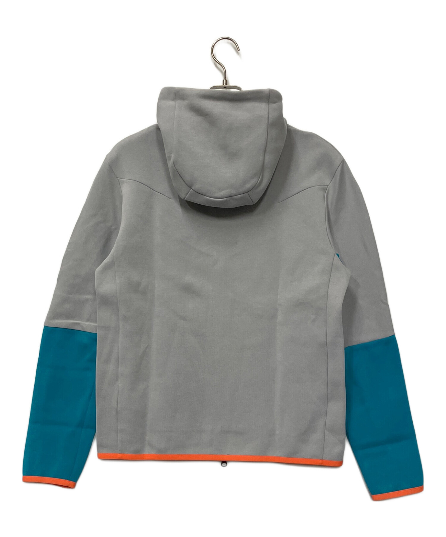 中古・古着通販】NIKE (ナイキ) ジップパーカー グレー×ブルー サイズ