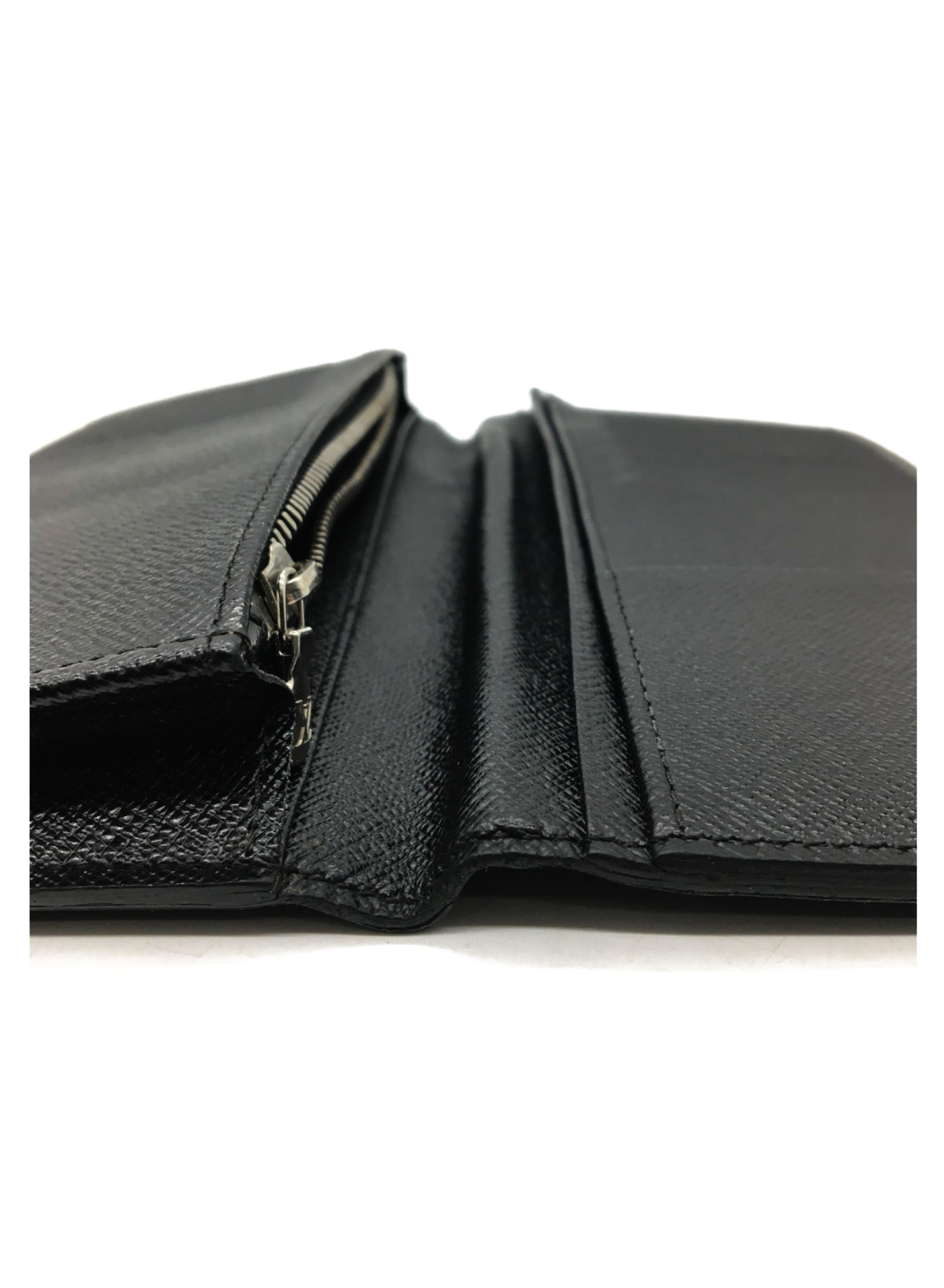 中古・古着通販】LOUIS VUITTON (ルイヴィトン) 長財布 ブラック