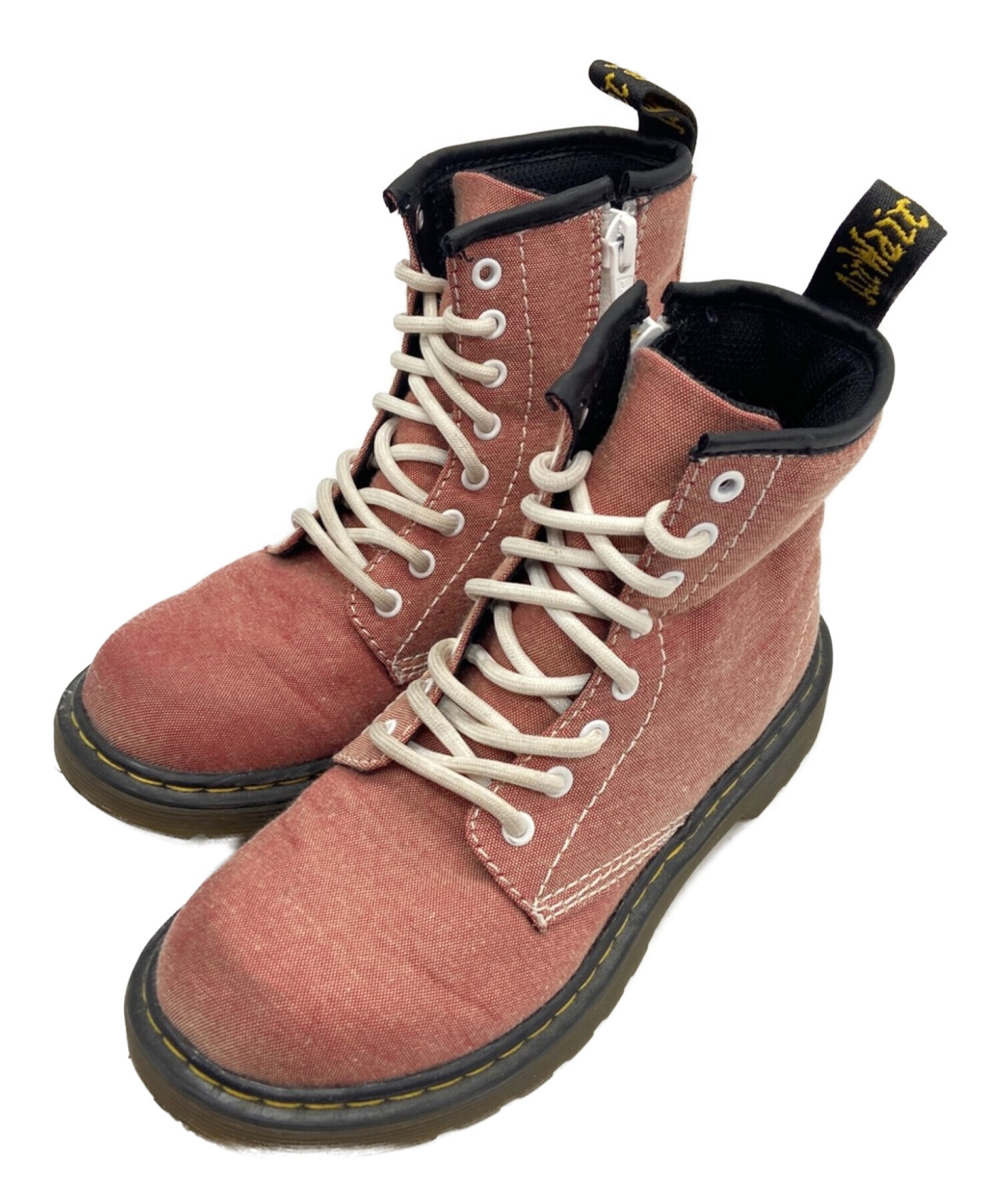 Dr. Martens ピンク ワークブーツ 新品タグ付き 中古・古着通販】Dr.Martens (ドクターマーチン) Dr.Martens ワーク