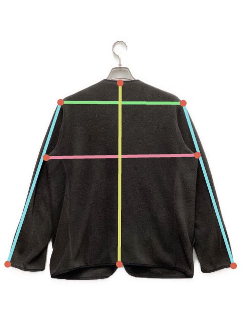 DANTON フリース 42 中古・古着通販】DANTON (ダントン) ノーカラーフリースジャケット