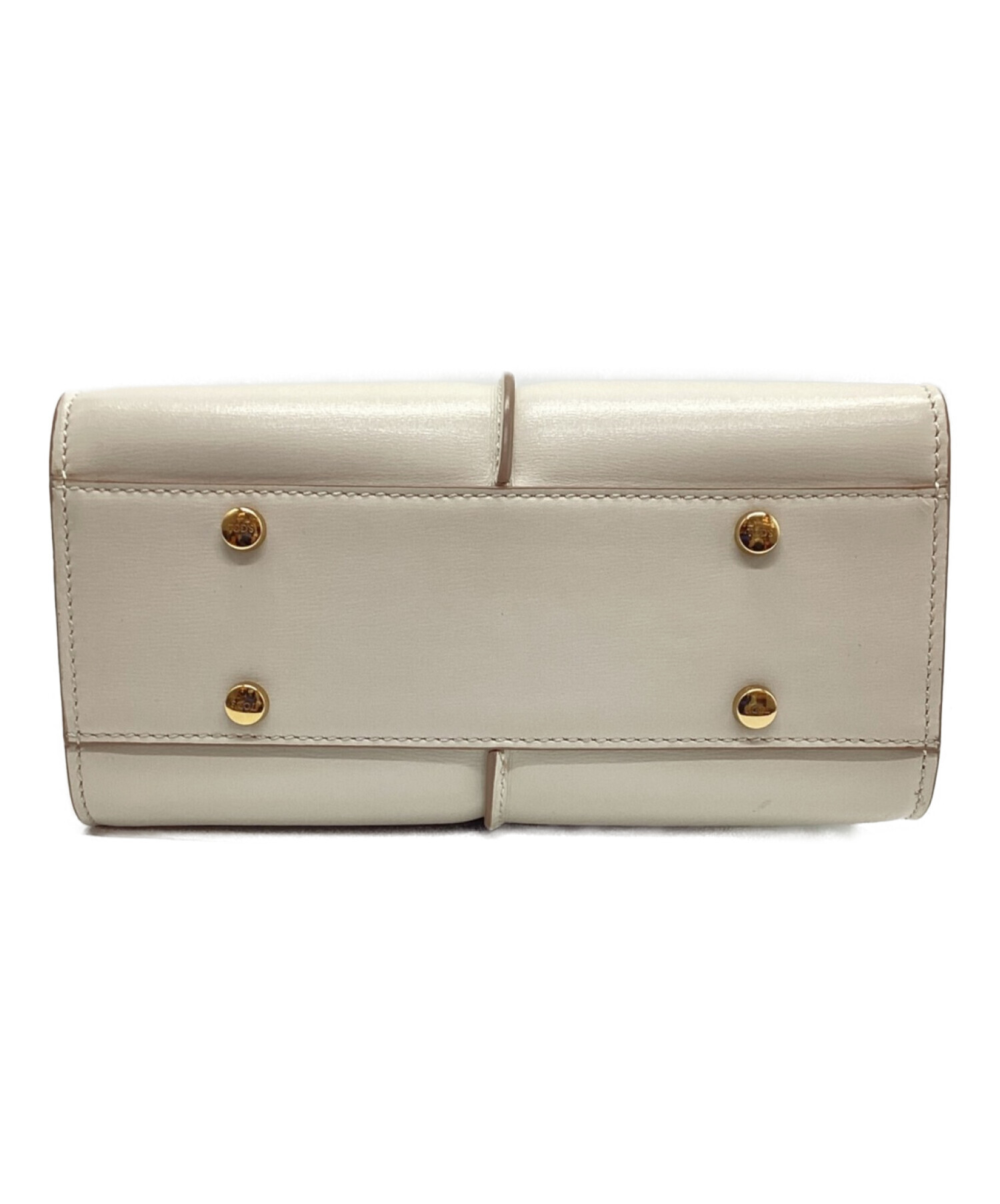 中古・古着通販】TOD'S (トッズ) タイムレスショルダーバッグ ベージュ