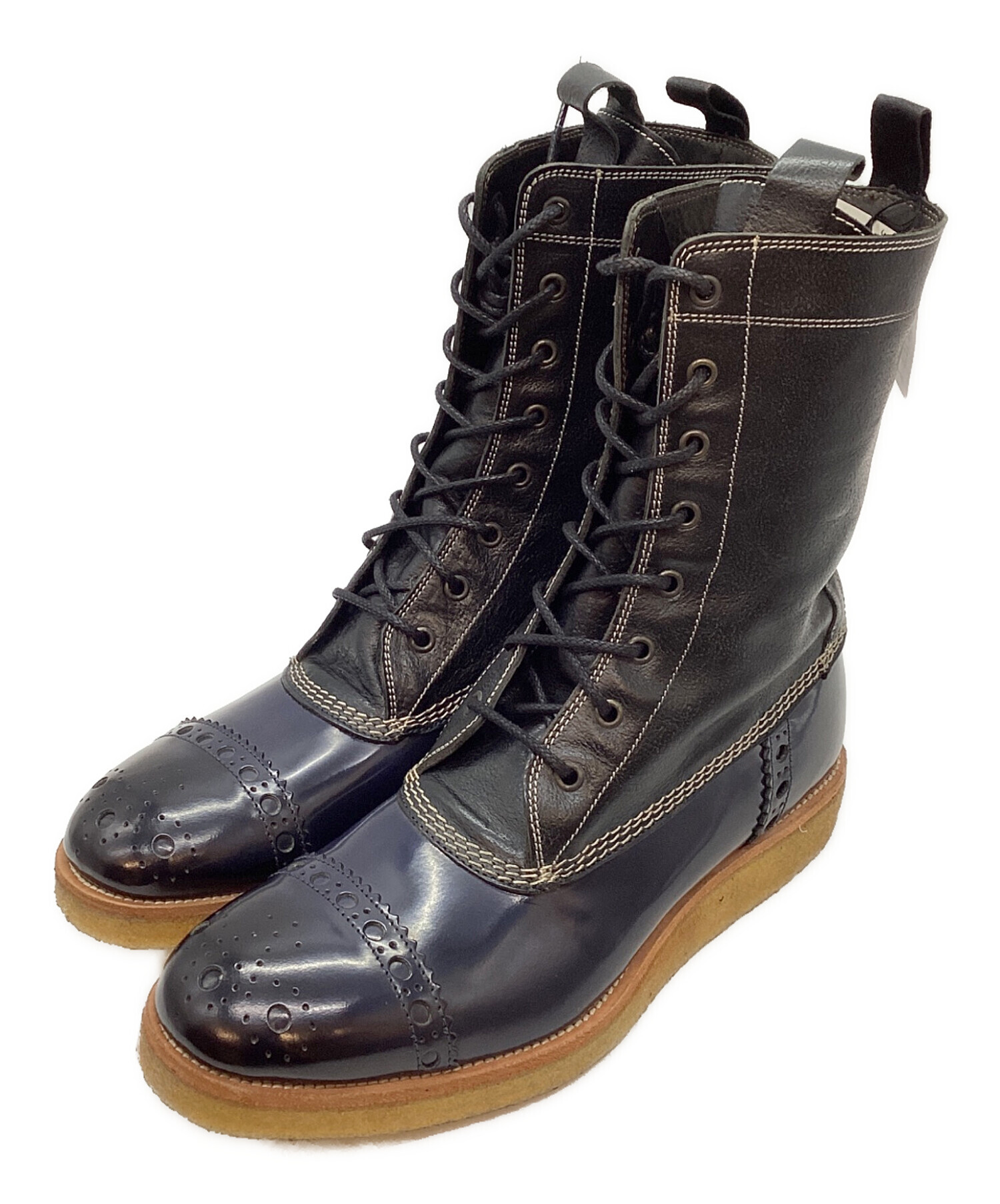 中古・古着通販】Paul Smith (ポールスミス) レースアップブーツ