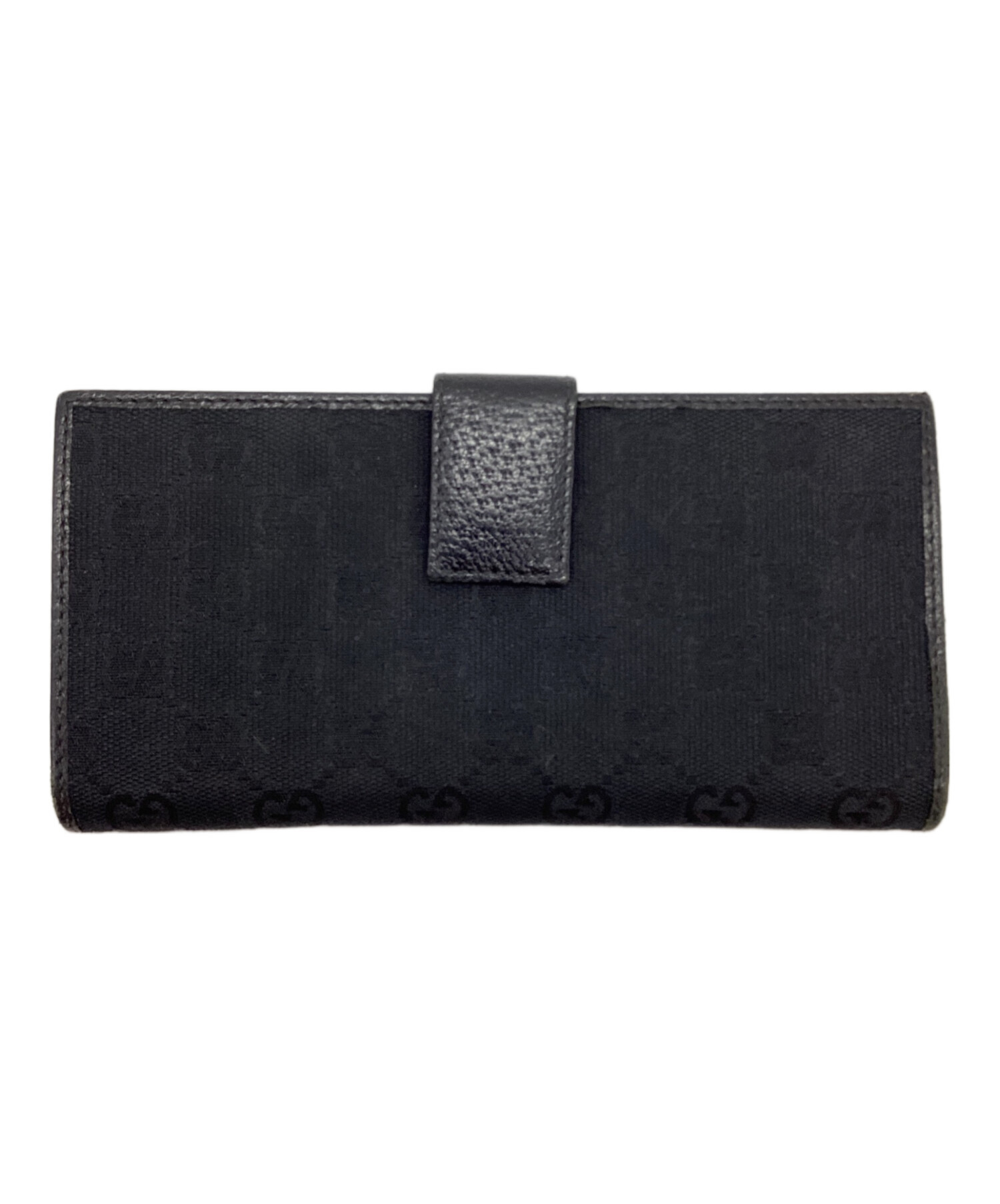 中古・古着通販】GUCCI (グッチ) 長財布 ブラック｜ブランド・古着通販