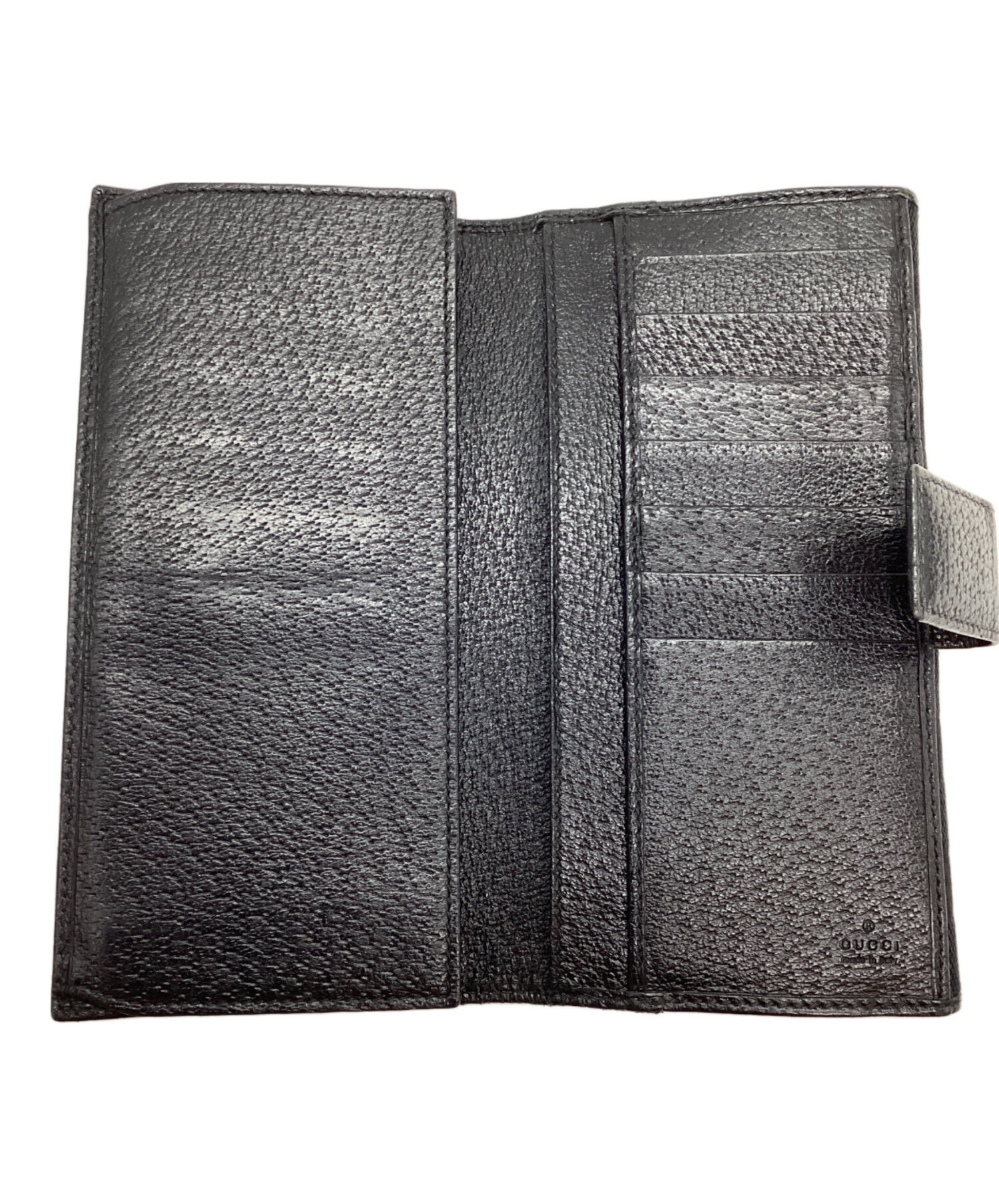 中古・古着通販】GUCCI (グッチ) 長財布 ブラック｜ブランド・古着通販