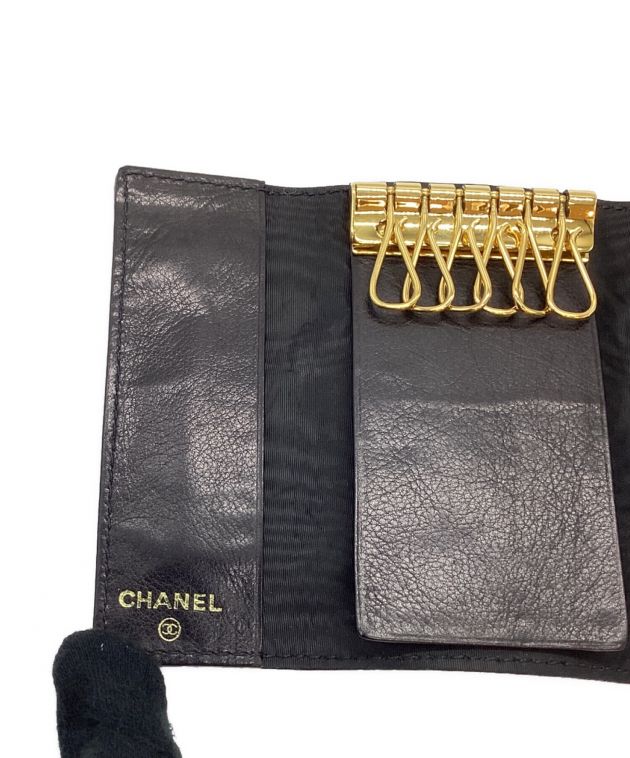 中古・古着通販】CHANEL (シャネル) キーケース ブラック｜ブランド