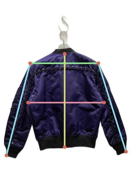 中古 16/17 DC ディーシー DCLA SE JKT スノーボードジャケットウェア メンズ Mサイズ DCディーシー スノーボードウエア ジャケット スカジャン風 スノーボード