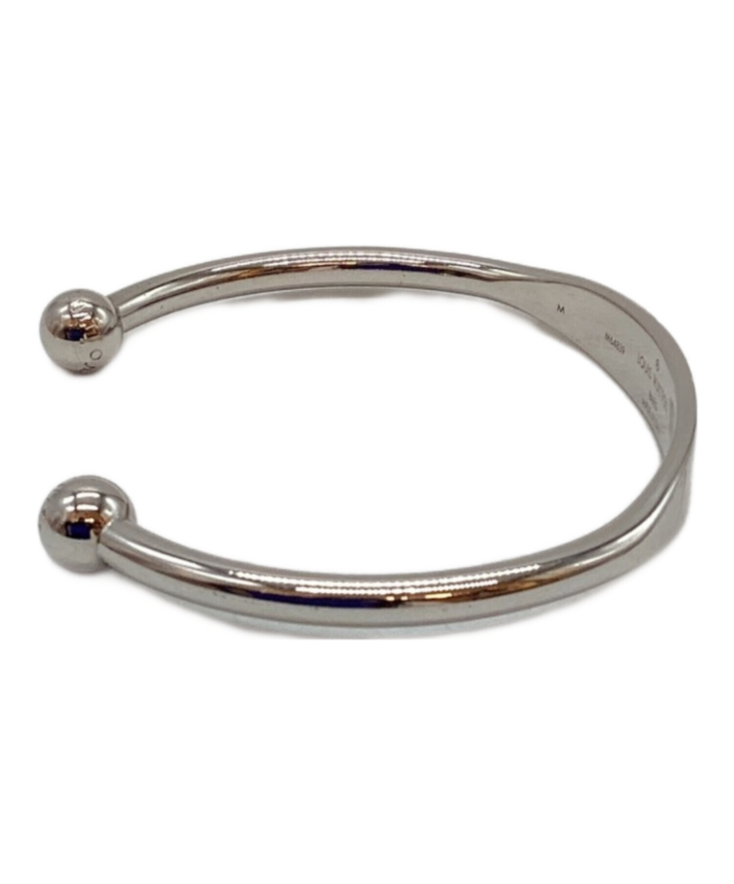 中古・古着通販】LOUIS VUITTON (ルイ ヴィトン) バングル シルバー