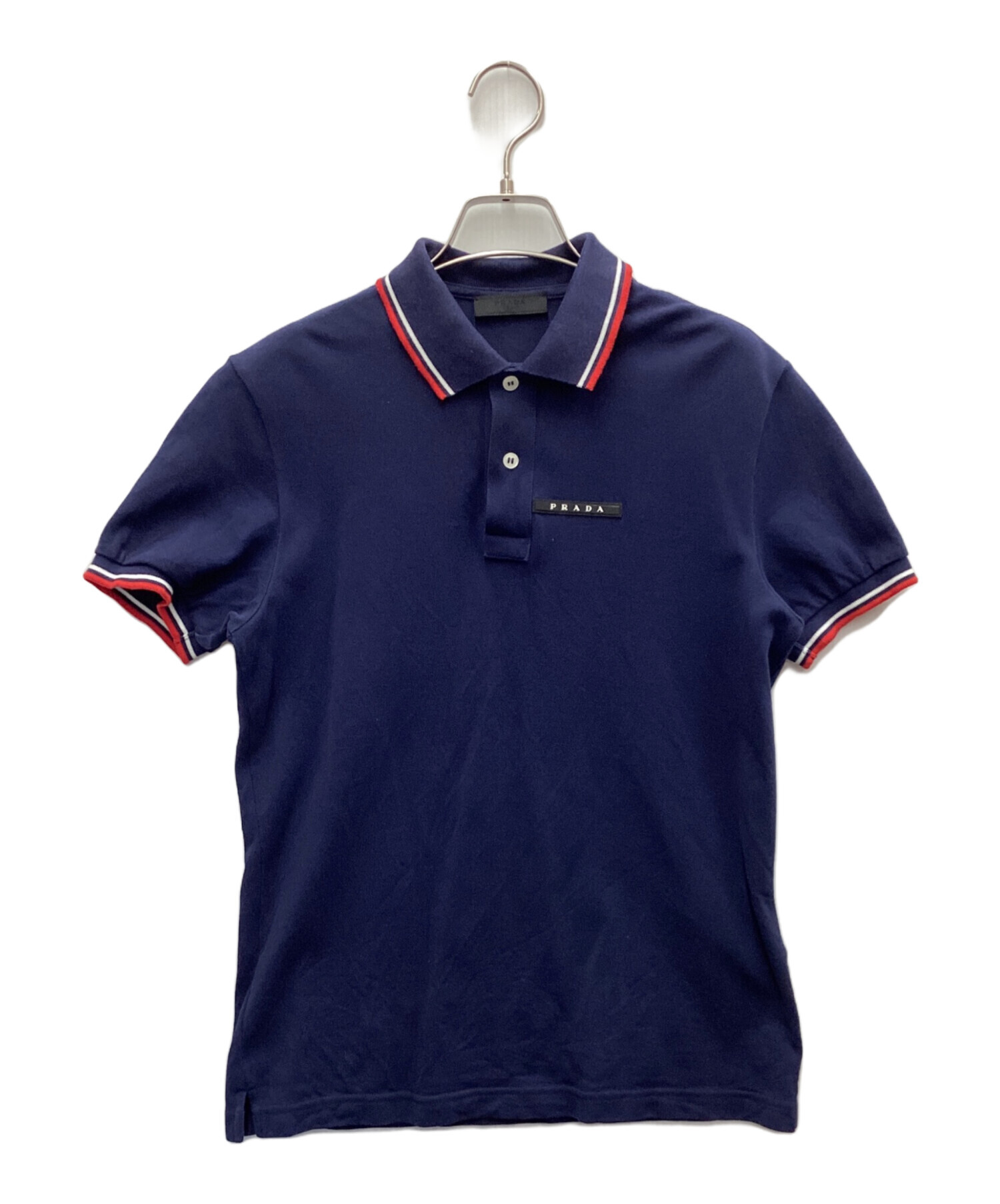 PRADA メンズ 半袖ポロシャツ(中古品）