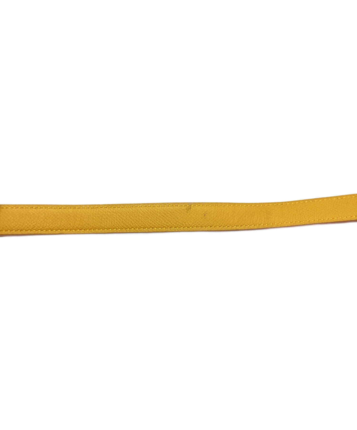 中古・古着通販】HERMES (エルメス) レザーベルト レッド サイズ:70