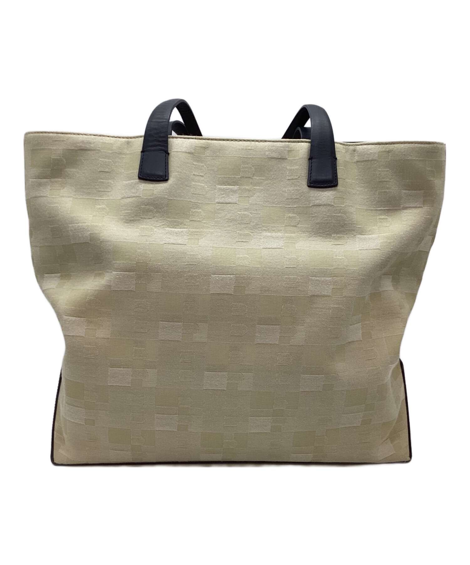 中古・古着通販】BALLY (バリー) ハンドバッグ カーキ×ブラック 