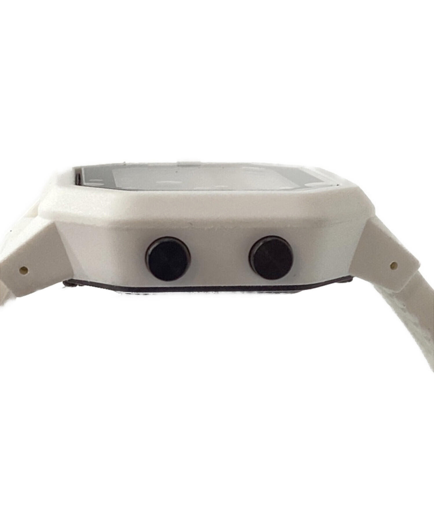 中古・古着通販】NIXON (ニクソン) デジタルウォッチ ホワイト 未使用