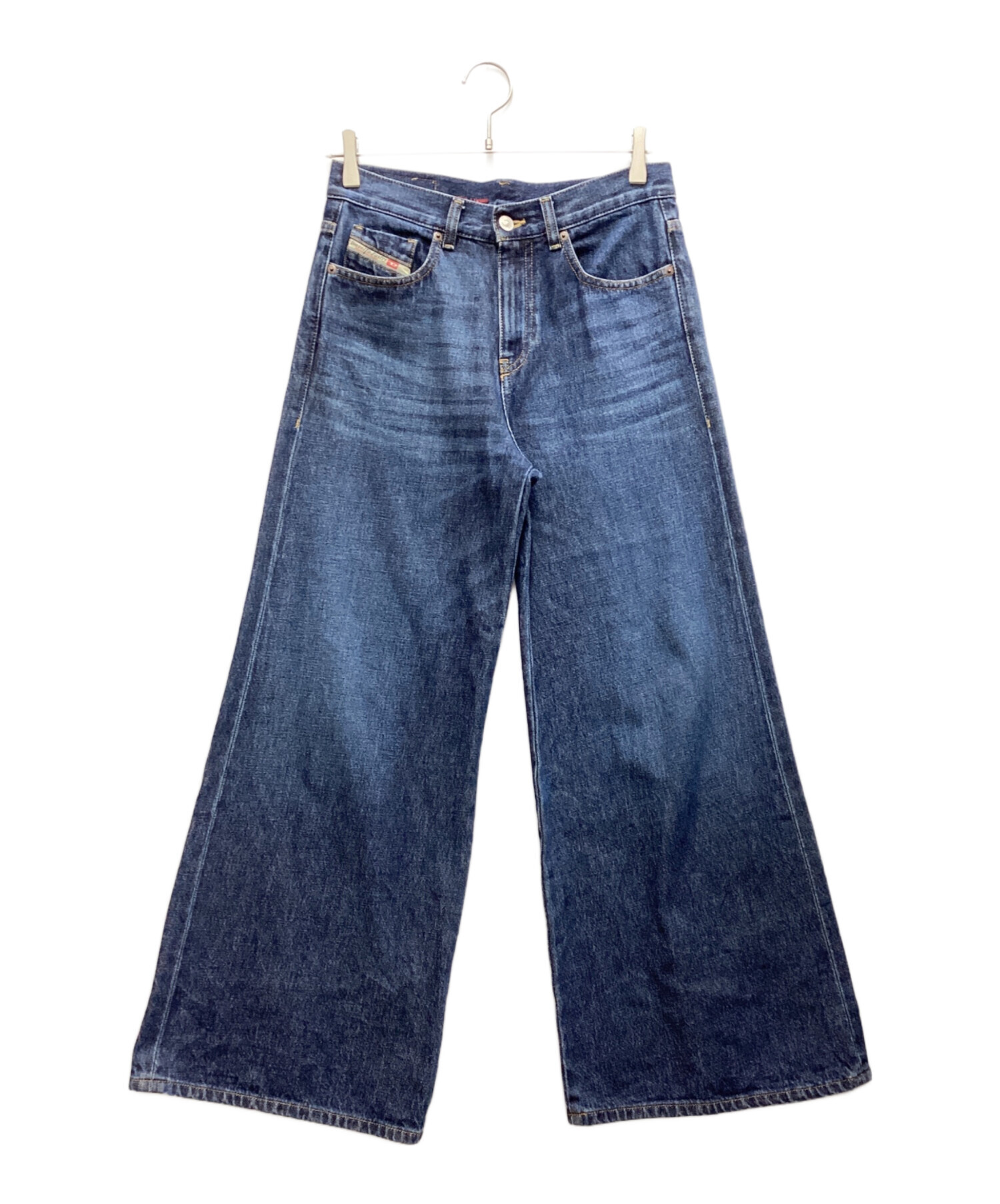 中古・古着通販】DIESEL (ディーゼル) ワイドデニムパンツ インディゴ