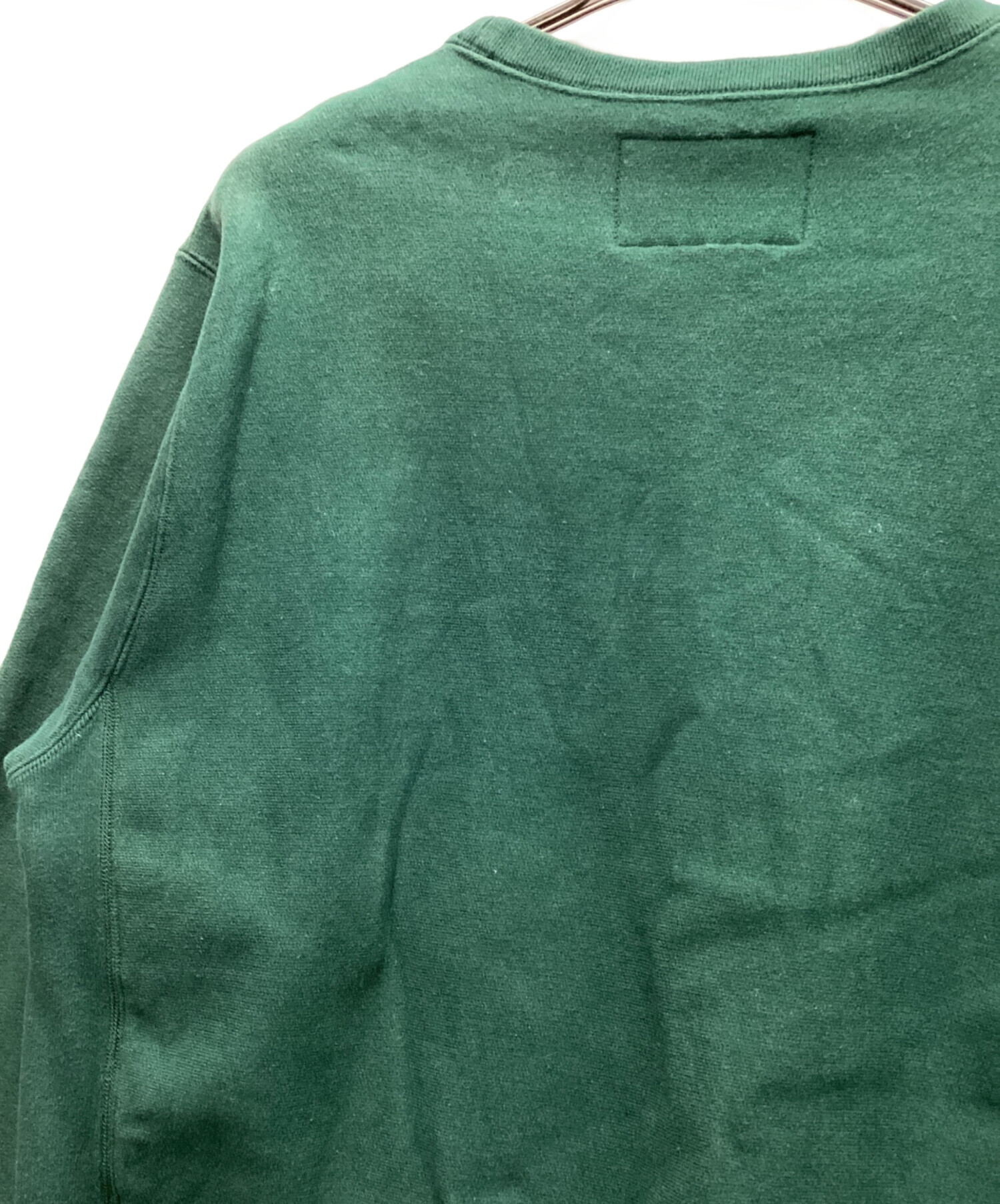 中古・古着通販】WACKO MARIA (ワコマリア) フロントロゴ裏起毛クルー