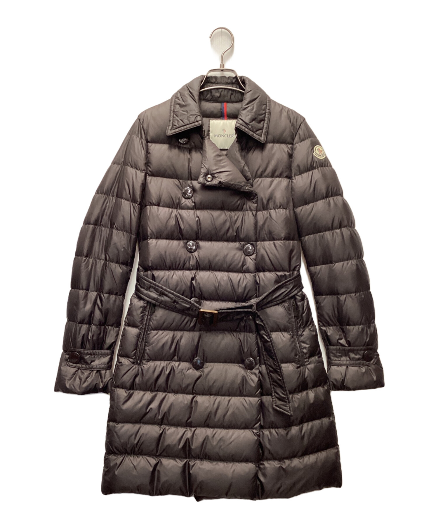 中古・古着通販】MONCLER (モンクレール) ダウンコート ダークブラウン 