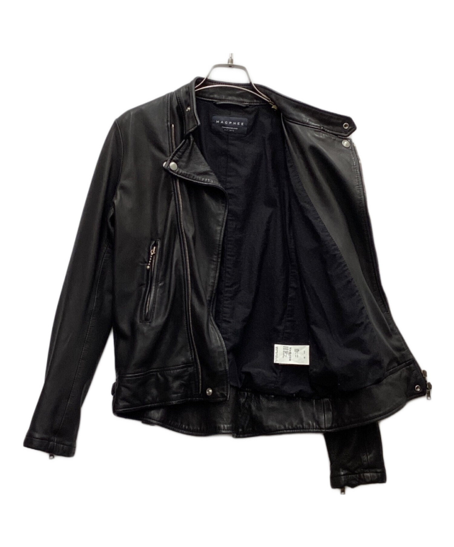 中古・古着通販】MACPHEE (マカフィー) ダブルライダース