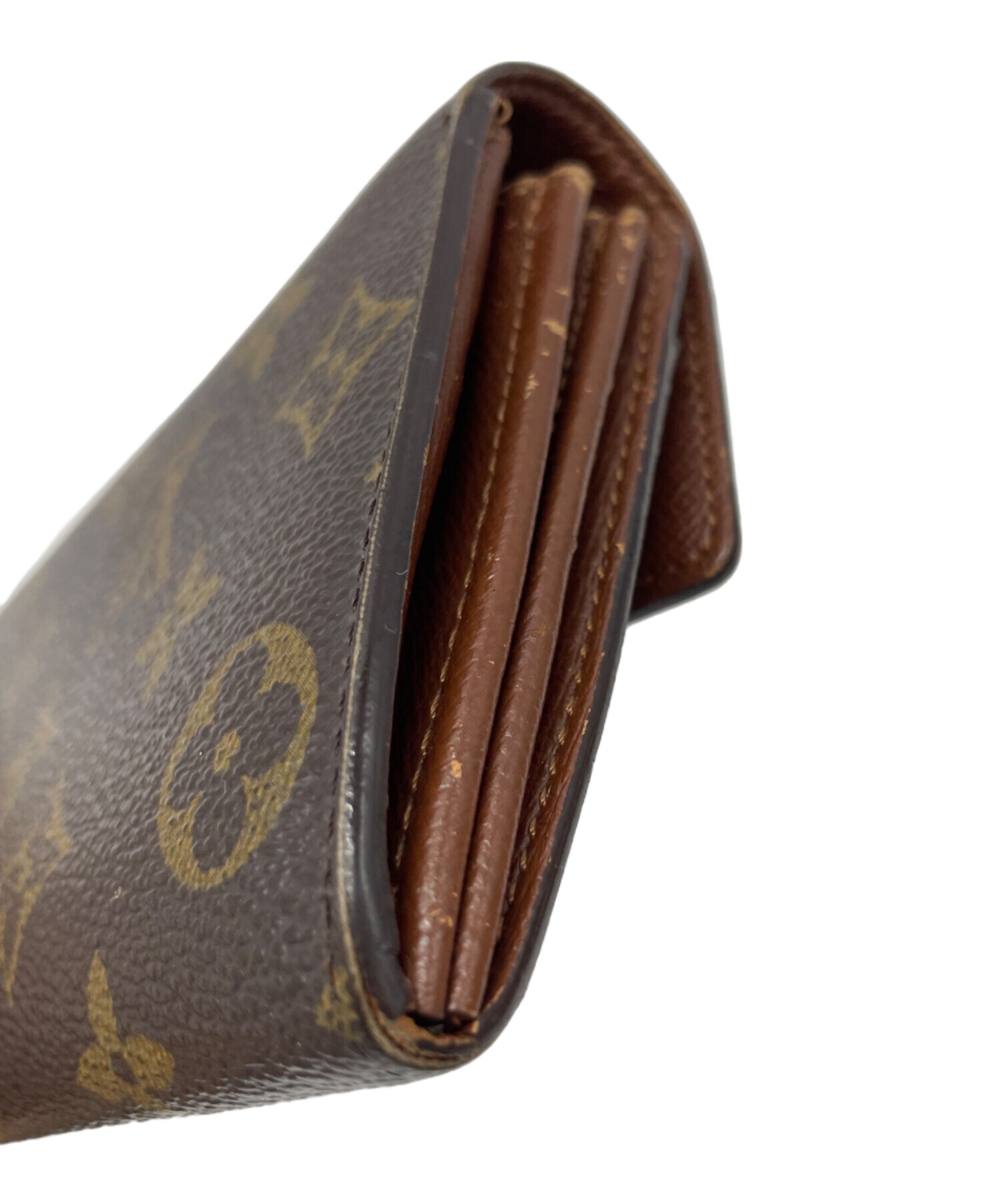 中古・古着通販】LOUIS VUITTON (ルイ ヴィトン) 長財布 ブラウン